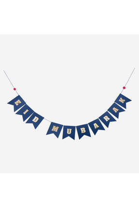 Flying Tiger Copenhagen Ponponlu "Eid Mubarak" Şerit Süs 2,5 m