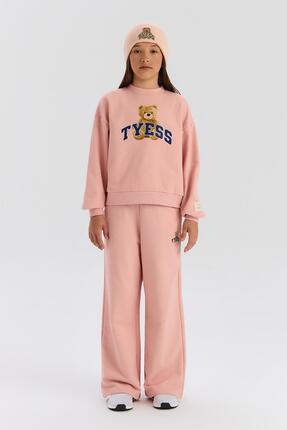 Tyess BG Store Kız Bebek Pudra Sweatshirt