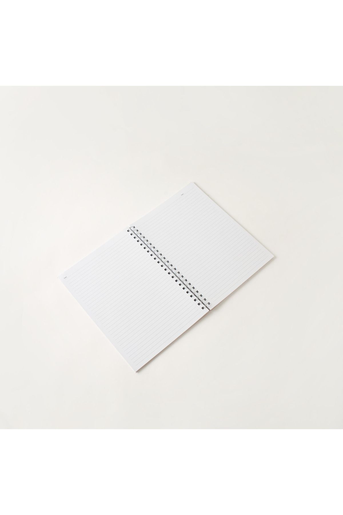 Lifestyle-Slogan Print A4 Spiral Notebook 4