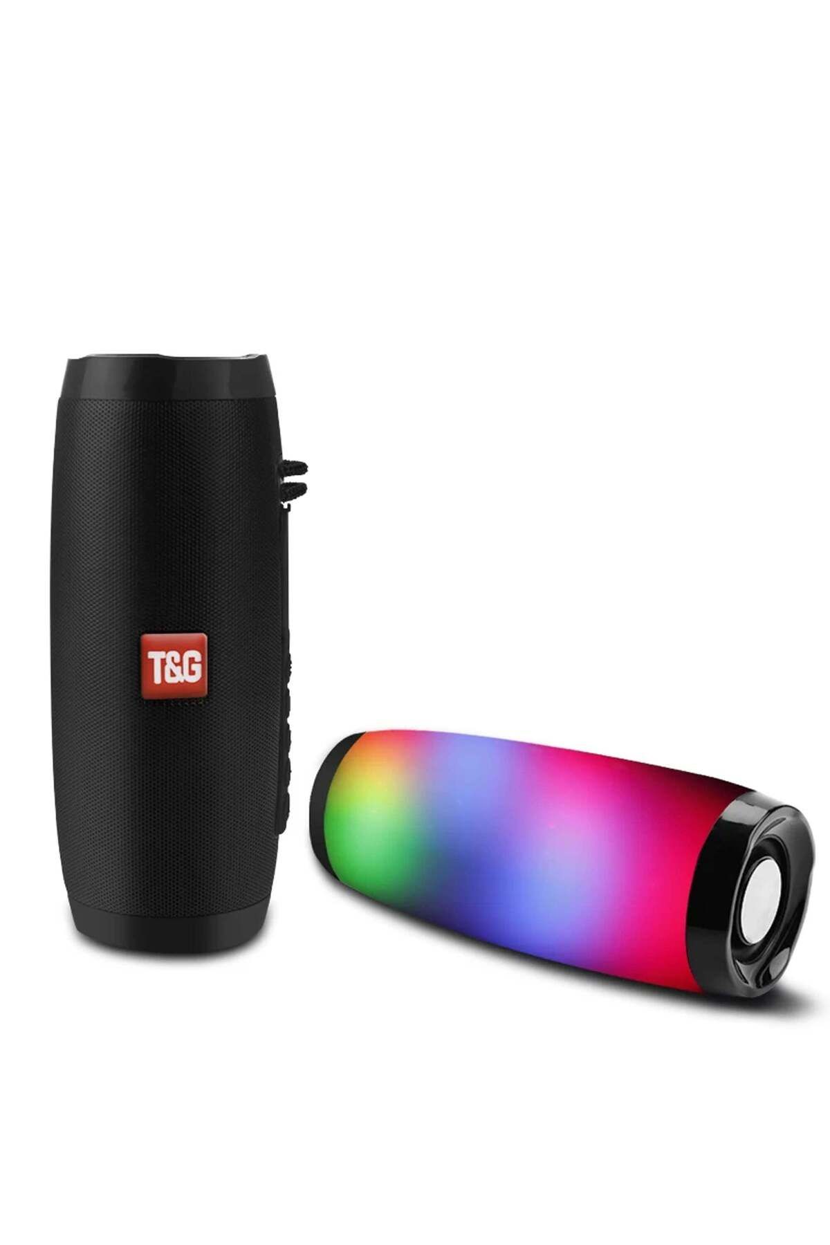 Timebox-Portable speaker with RGB lights, Bluetooth, 360 surround sound, 1200mah, Waterproof 3