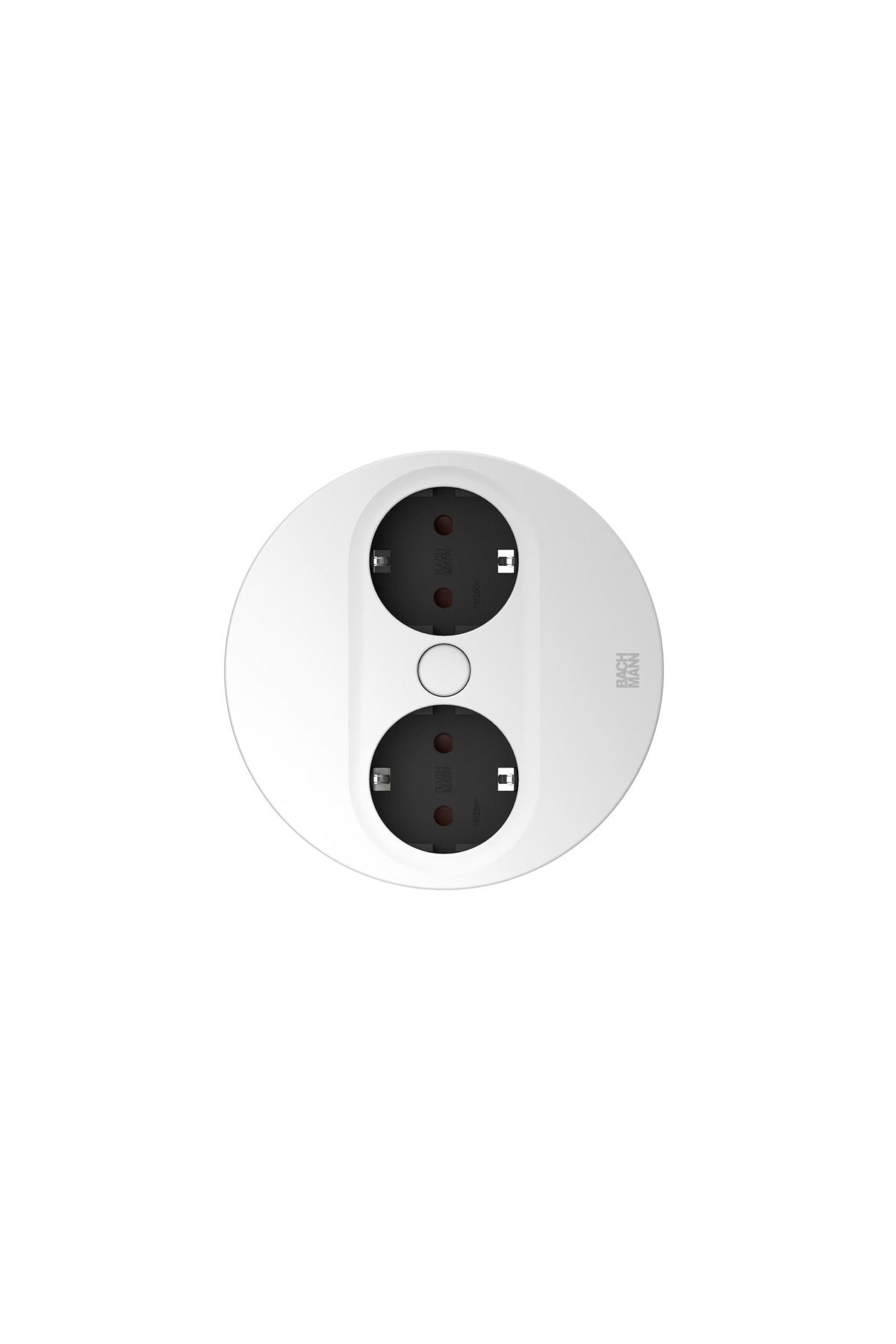 Bachmann-TWIST 2 built-in multi-socket, 2 sockets and 2m cord, matt white 3