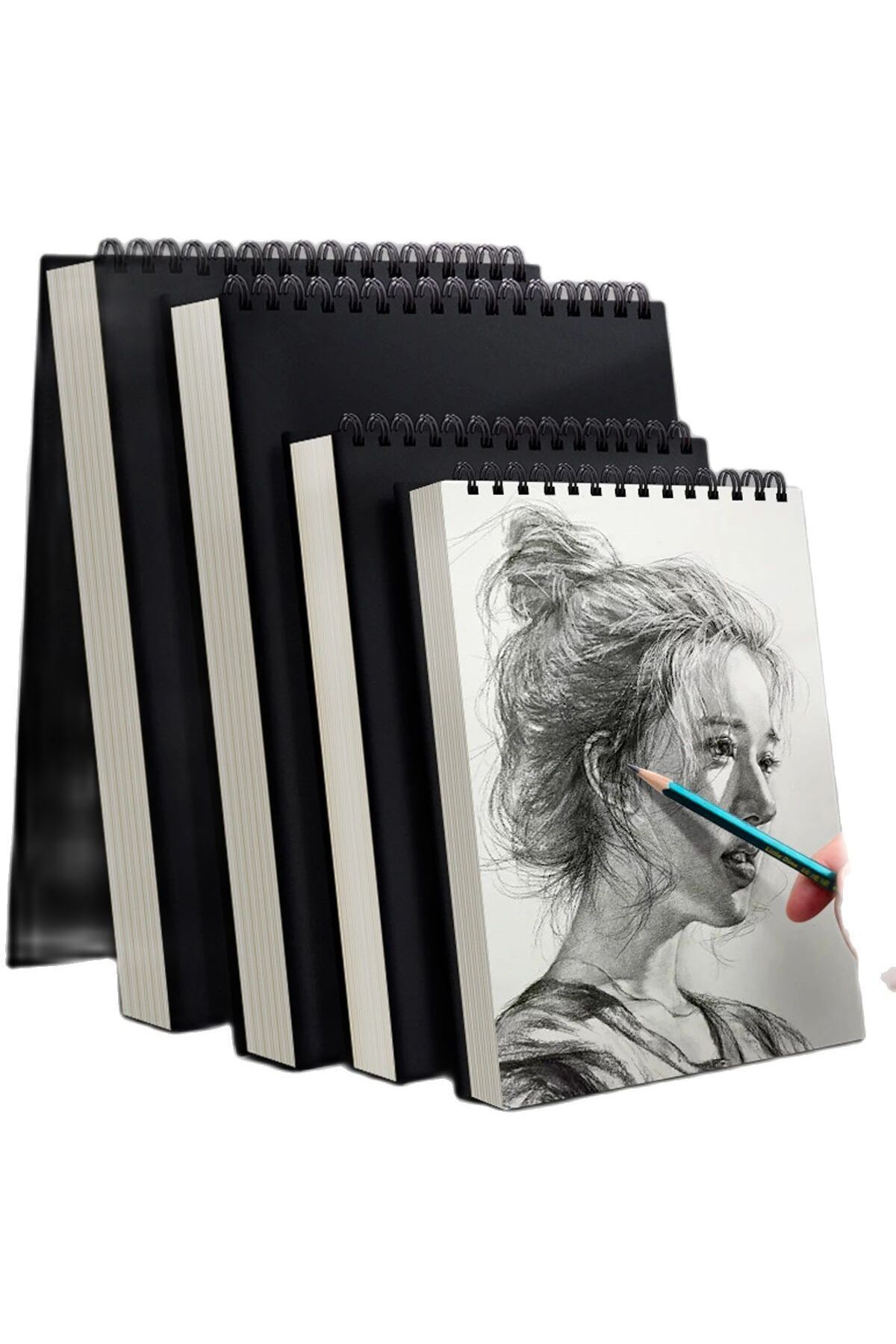 Choice-A5 1 Pack 30-Sheets ,Sketch Book, Top Spiral Bound Sketch Pad, Acid Free Art Sketchbook Artistic Dra 7