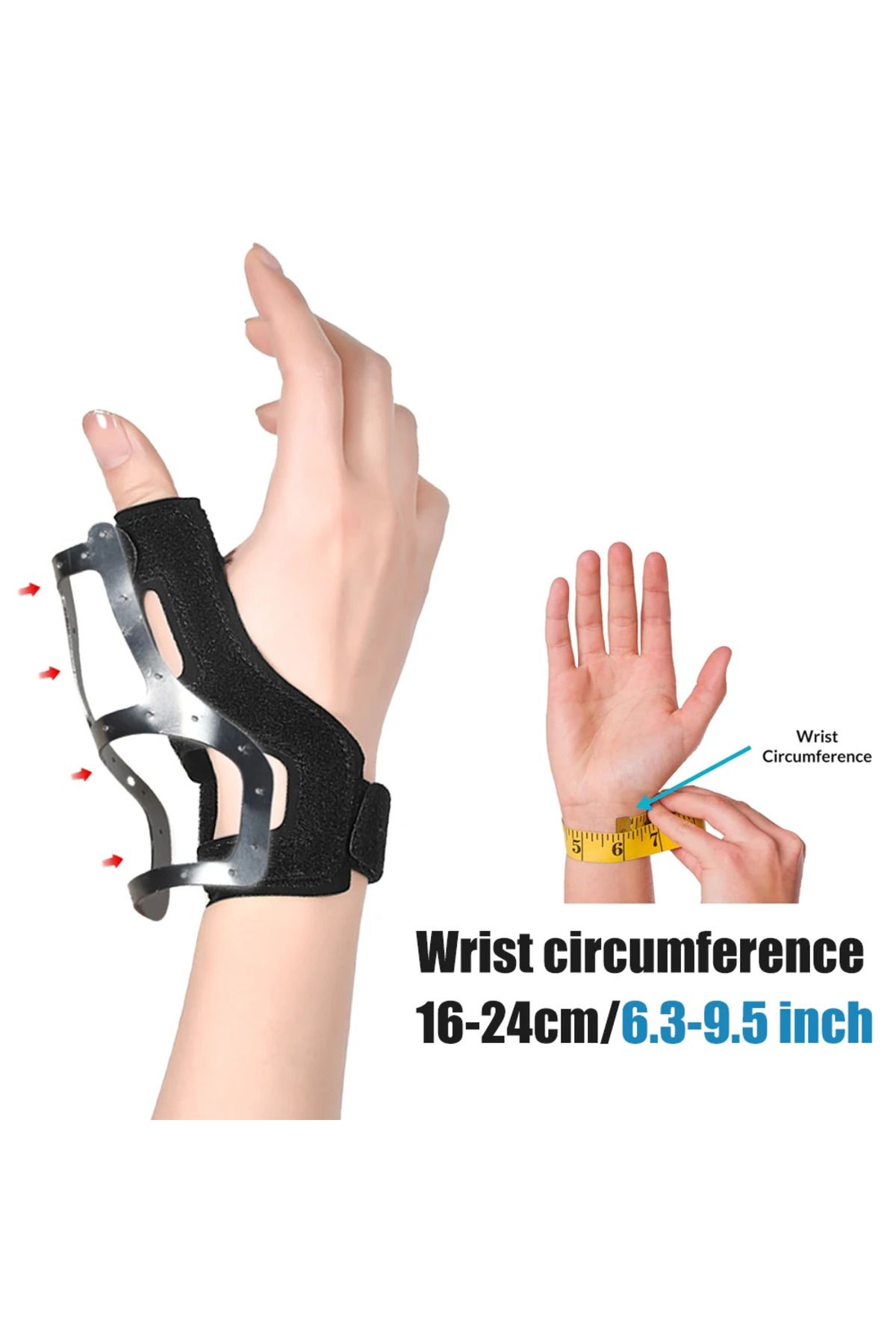Choice-1pcs 1Pcs Thumb Brace Splint for Trigger Finger and De Quervain's Disease Thumb Support Stabilizer U 2