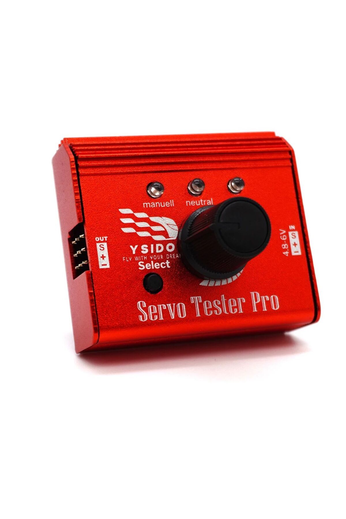 Choice-Servo Tester R Universal RC Model Parts Servo or ESC Metal Tester ESC Checker Master 3-modes 4.8-6.0 1