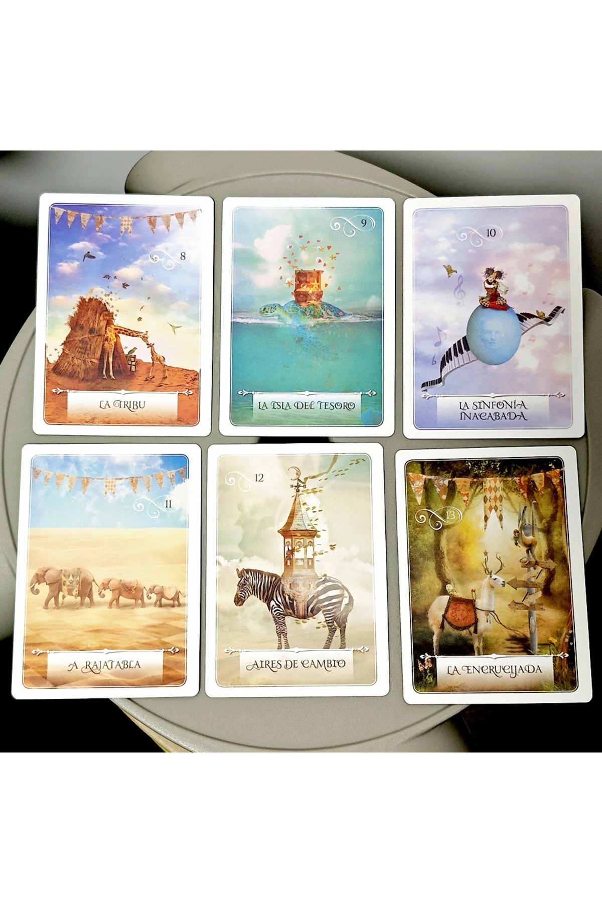 Choice-Oracle of Wisdom To Make Decisions In Life 52 Divination Oracle Cards Spanish Edition 10.5*7.5cm 7