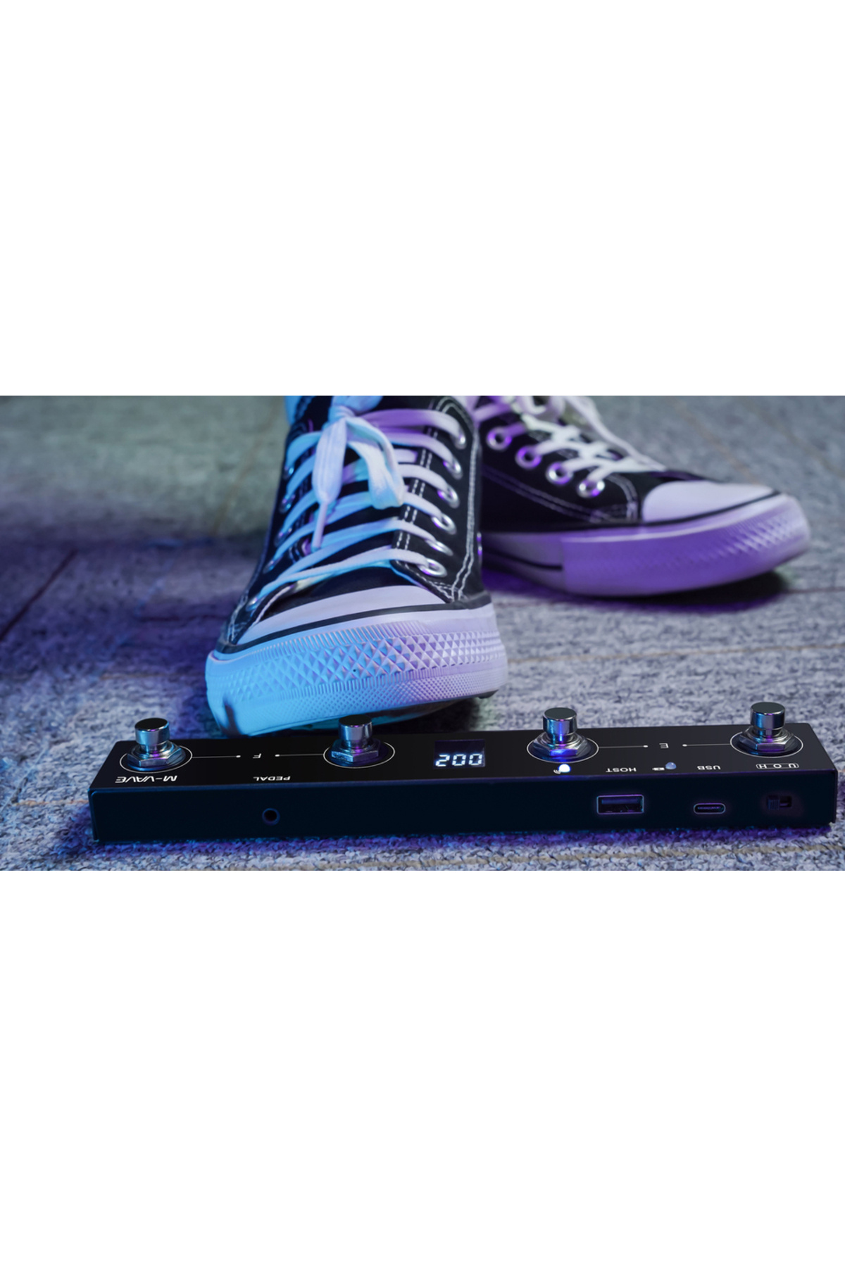 Choice-M-vave Chocolate Plus Programmable MIDI Controller 4 Buttons Footswitch Supports USB MIDI and Ho... 5