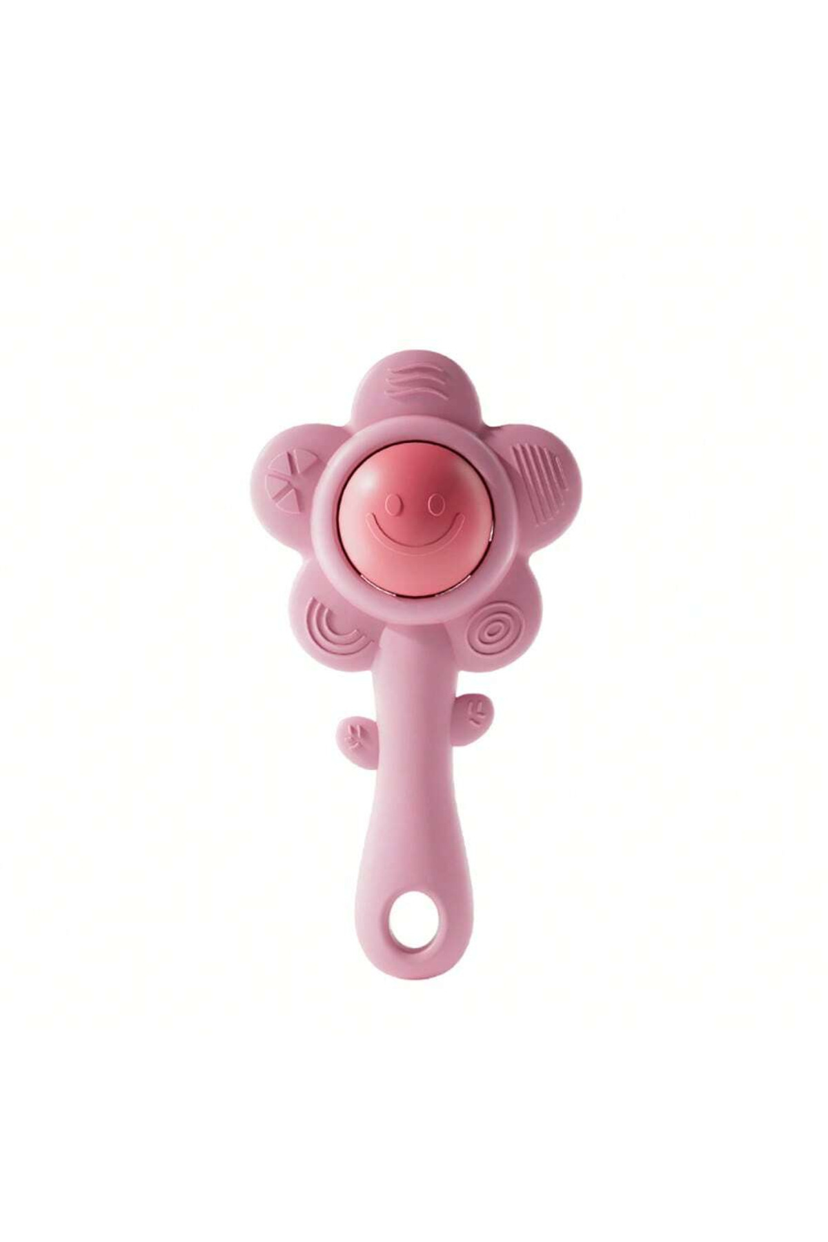 Choice-Pink A Teether And Rattle For Babies: Sound, Chewable Toy, Early Learning And Entertainment, Teether 1