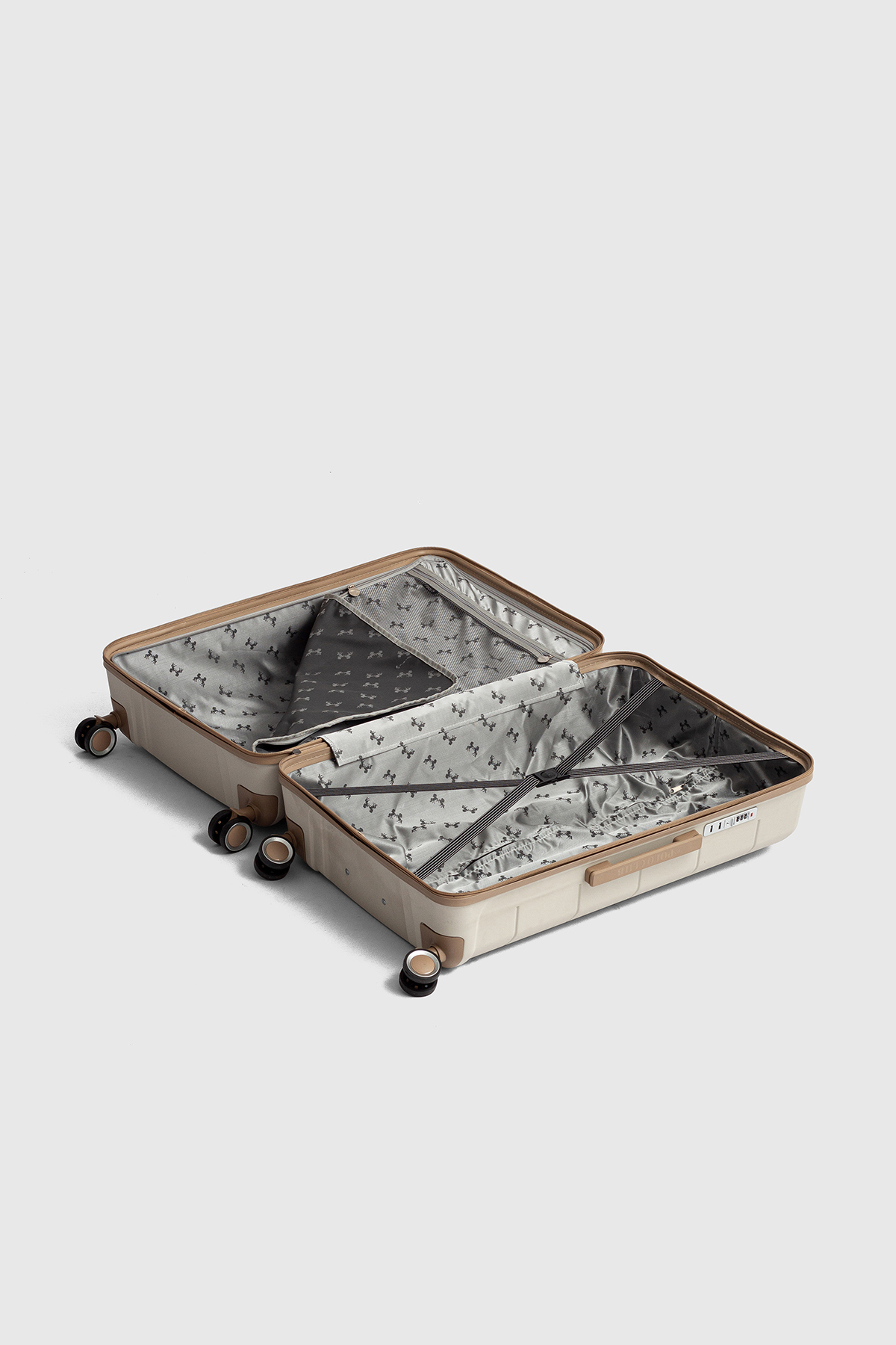 Fiyaka  Monako tekerlekli kabin makyaj Polipropilen Süper esnek kırılmaz tekerlekli valiz bavul seyaha valiz - Görsel 4