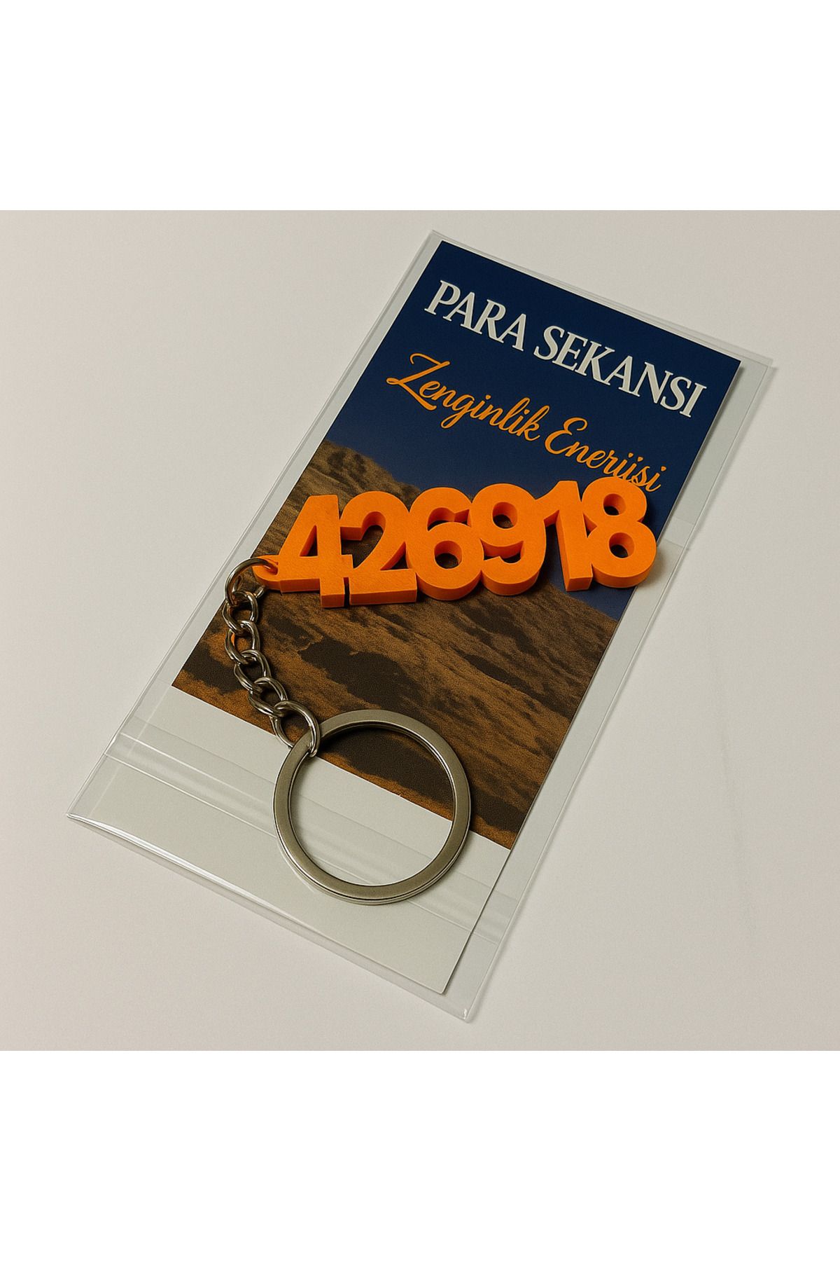 Zecir-Money Pulling Sequence Keychain – Open the Doors of Wealth with Spiritual Energy! 1