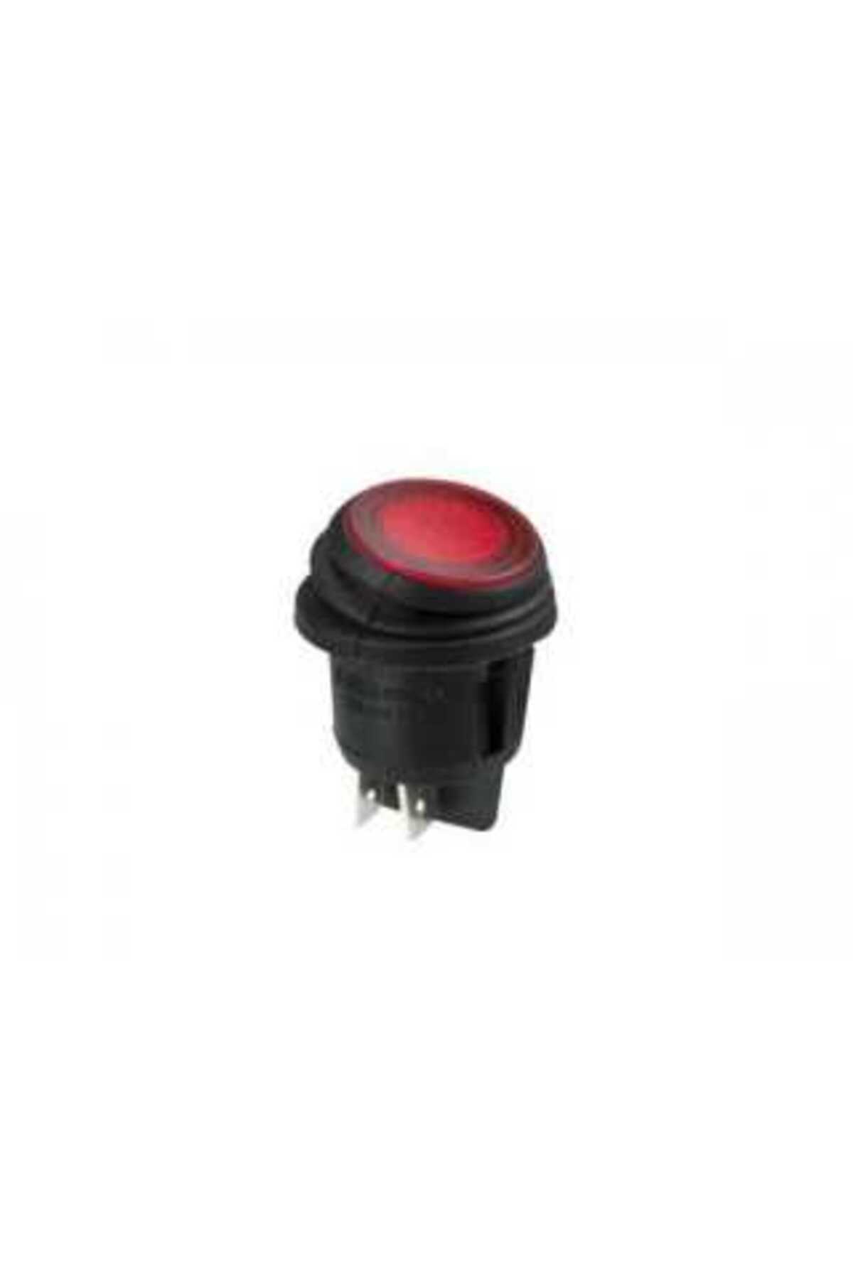 OEM-Toggle Switch 1 Circuit 12V 20A OFF-ON Red LED with Retention 2 Pins 6