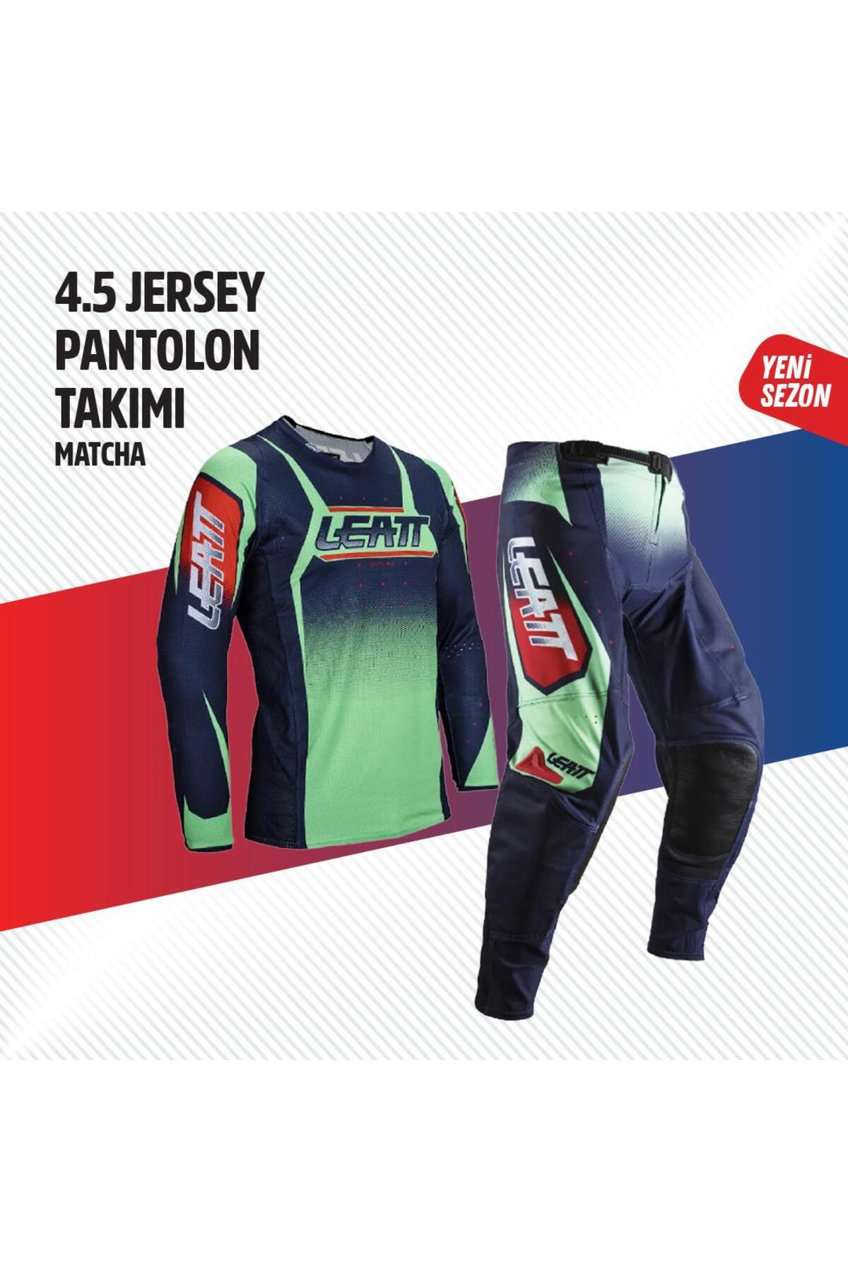 Leatt YEŞİL SİYAH JERSEY PANTOLON TAKIMI