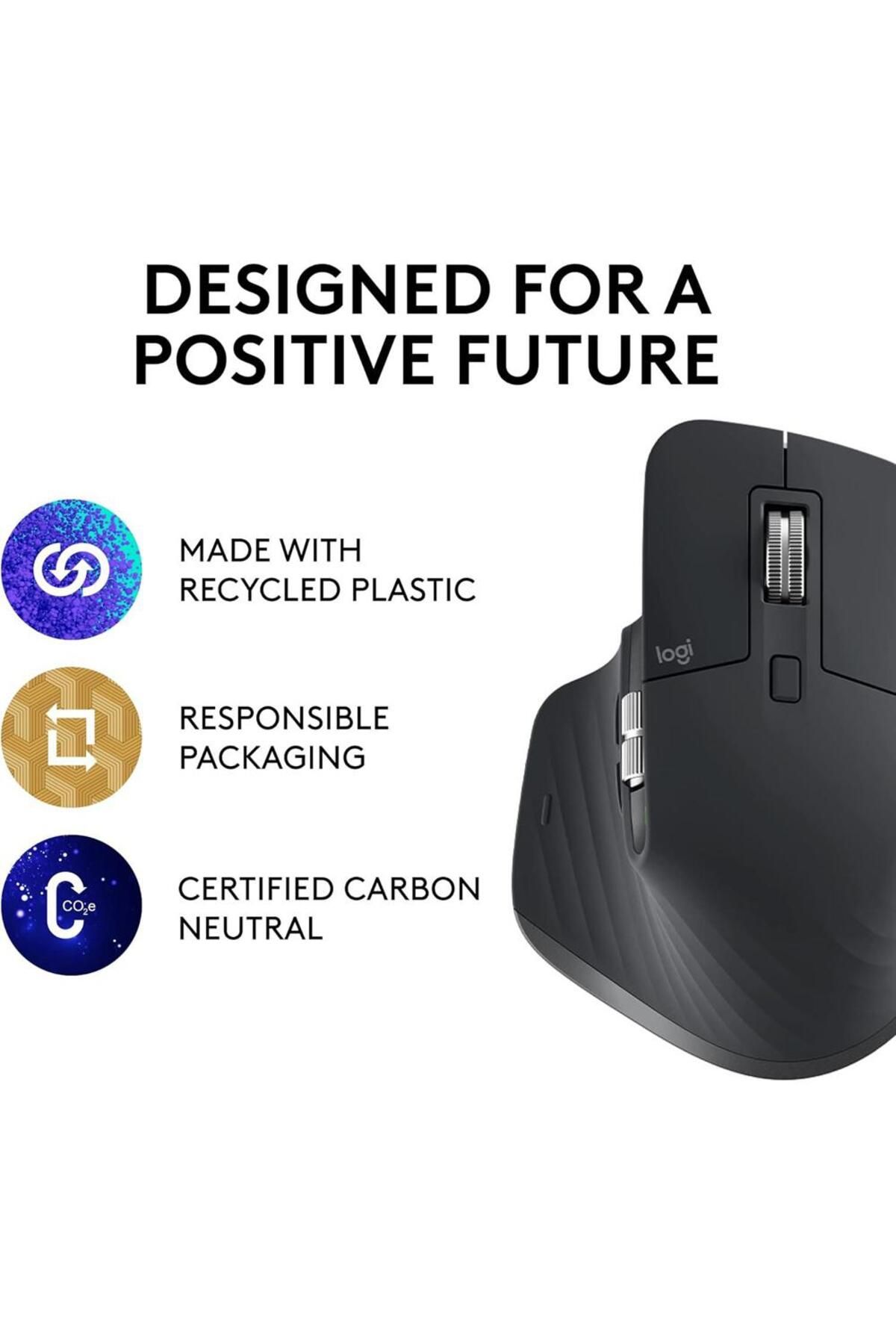 logitech-MX Master 3S - ماوس لاسلكي متقدم الأداء 3