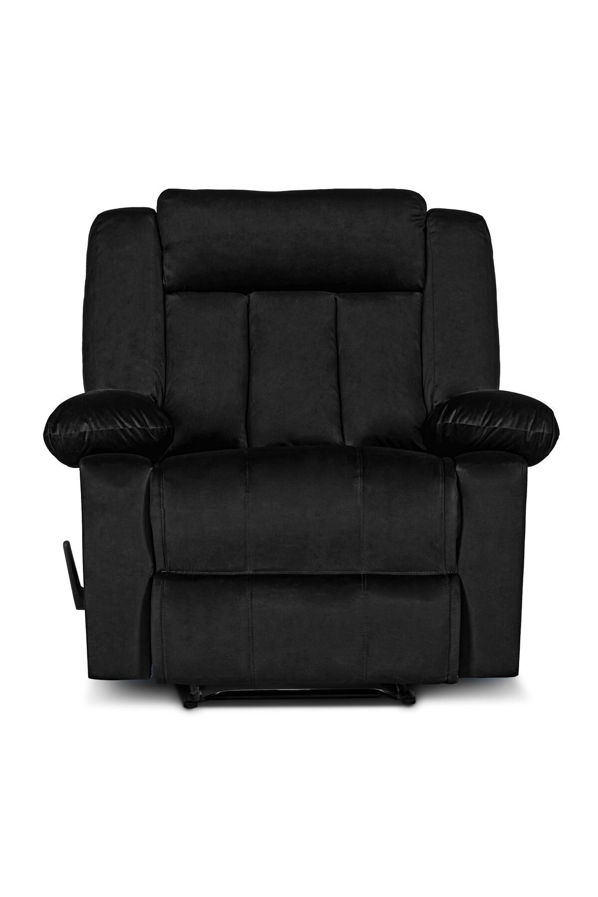 Lazy Vibes-Trio Recliner Chair in Luxurious Velvet | Fixed 4