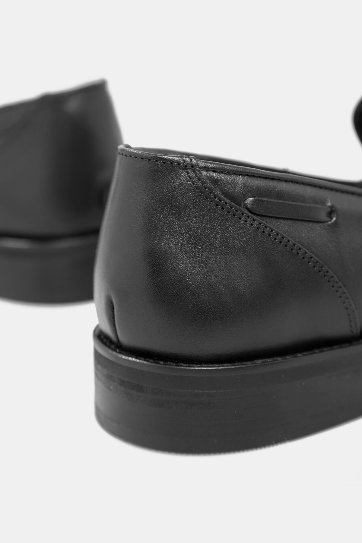 W Collection  SİYAH DERİ AYAKKABI - Görsel 5