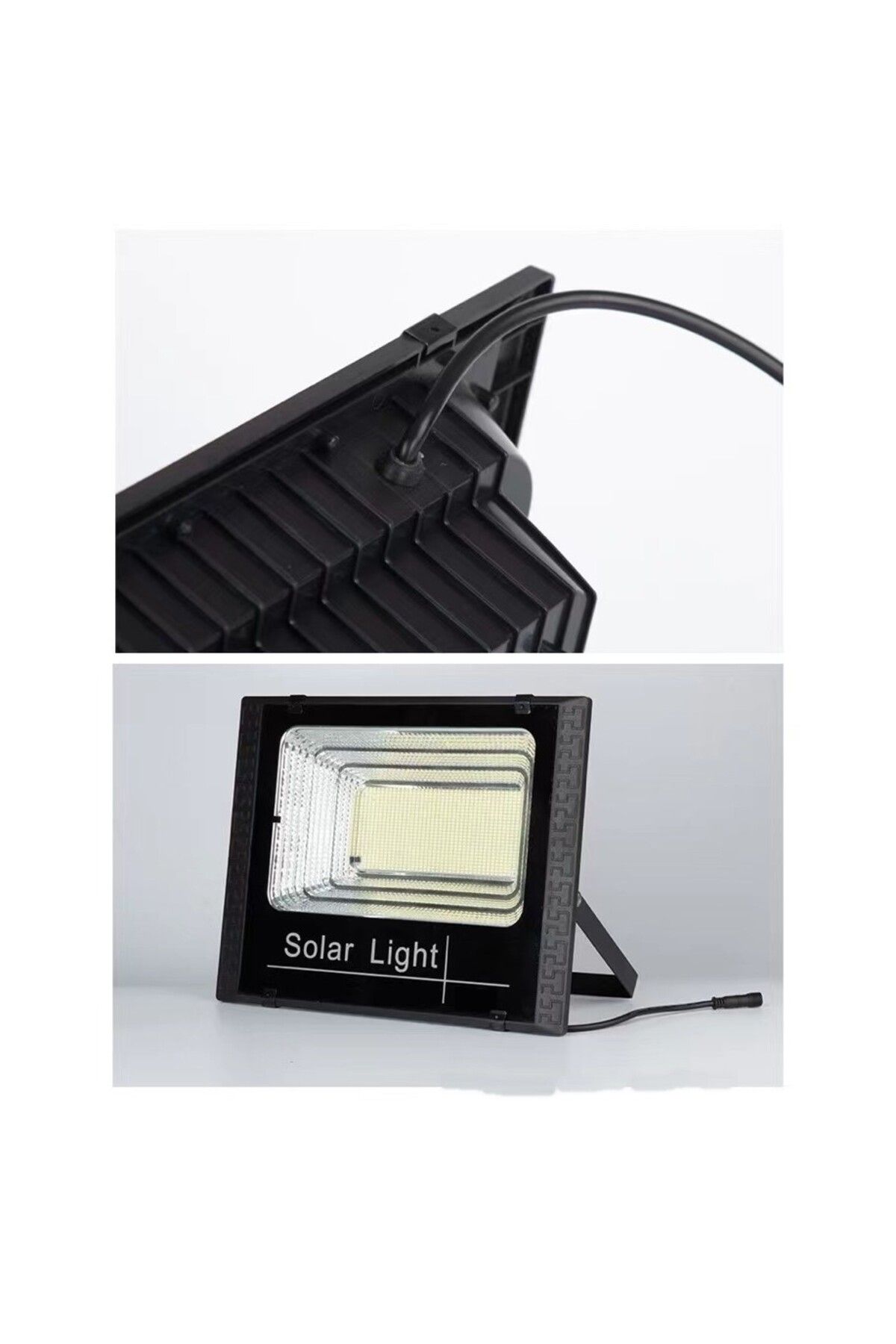 OEM-30W SMD LED floodlight with solar panel charging, with remote control 3