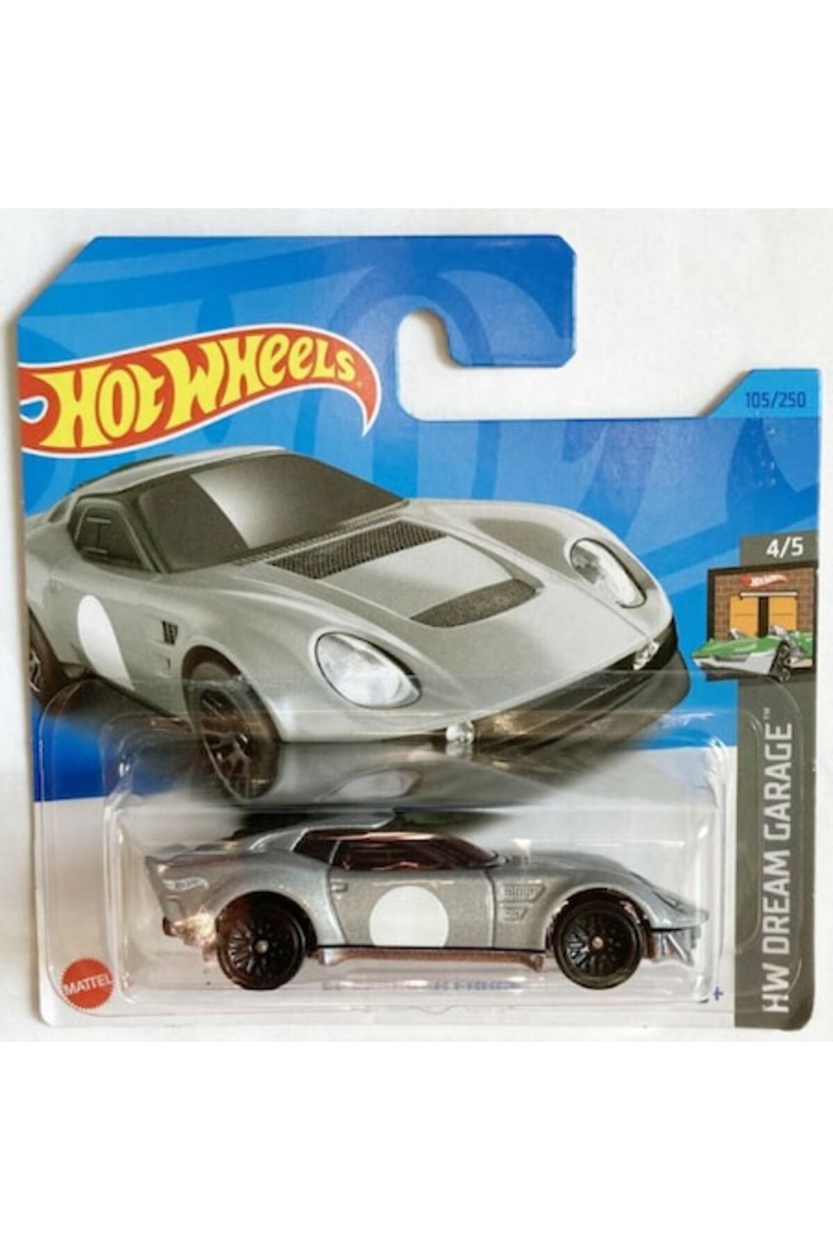 Masinuta metalica Hot Wheels, El Segundo Coupe, 1:64, Gri