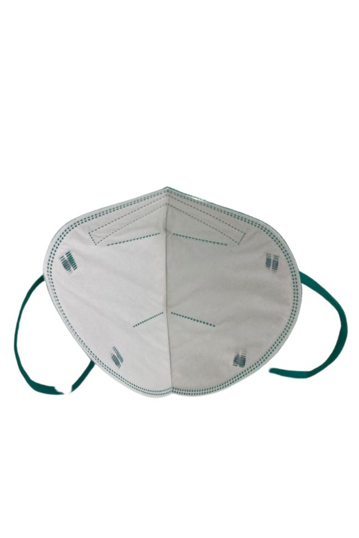 THK-FFP2 Dark Green Masks Set of 30, model AD-1001, 5 layers, individually wrapped 2