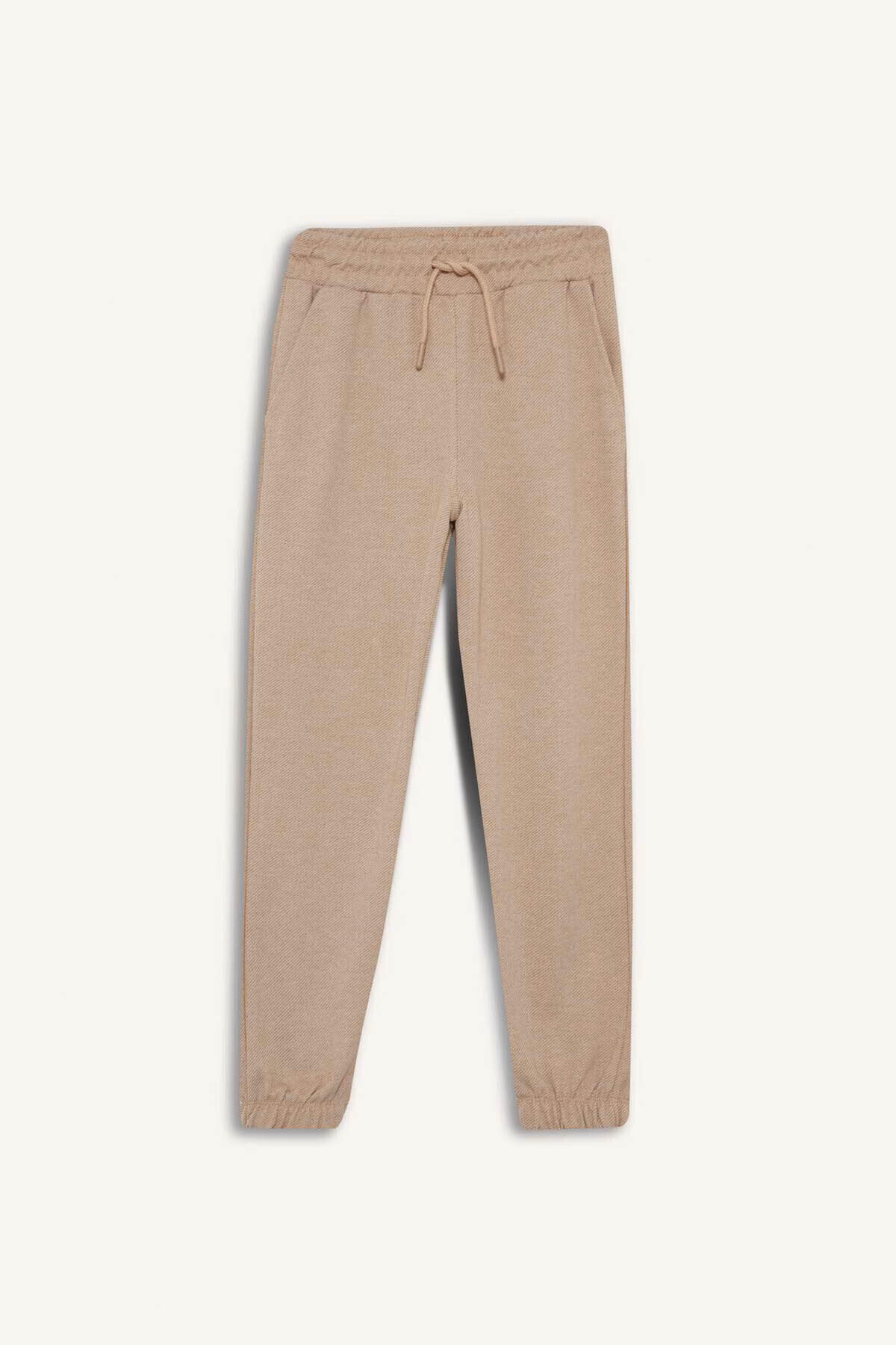 DeFacto-Jogger Beige Boy's Tracksuit Bottoms E9482A8/Bg387 1