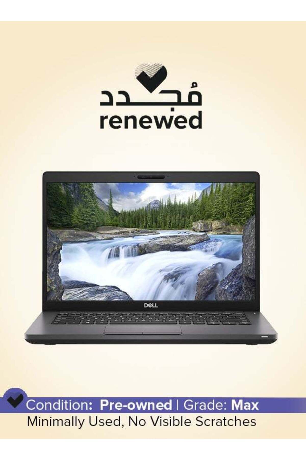 Dell-Renewed - Latitude 5400 Notebook With 14-Inch Display, Core i5-8365U/8th Gen/Quad-Core/16GB RAM/256G 1