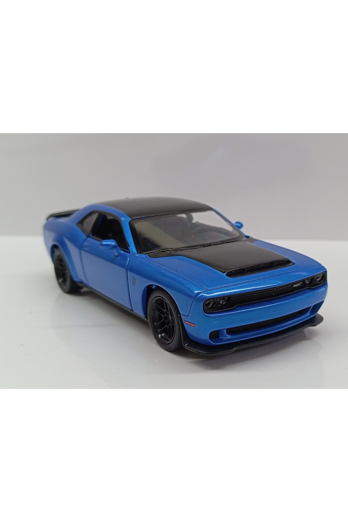 Kinsmart Dianomi 1:40 ölçek DODGE CHALLENGER SRT DEMON blue CEK