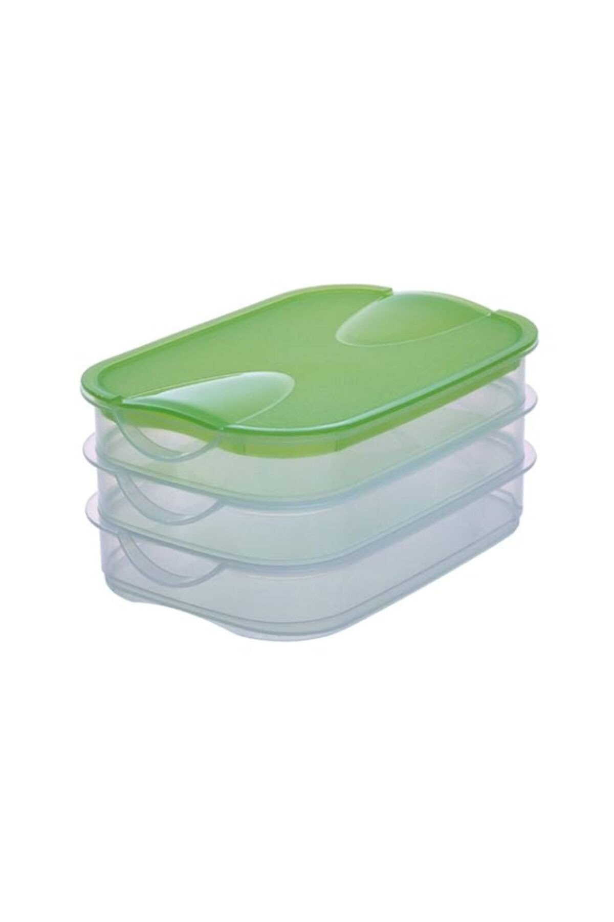 Generic-Rival Fridge Box 3 Layer Flat Set Assorted, 23.5X16X10 Cm 1