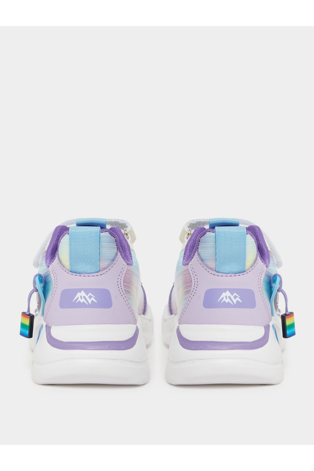 Styli-Color Block Sneakers with Hook and Loop Sneakers 4