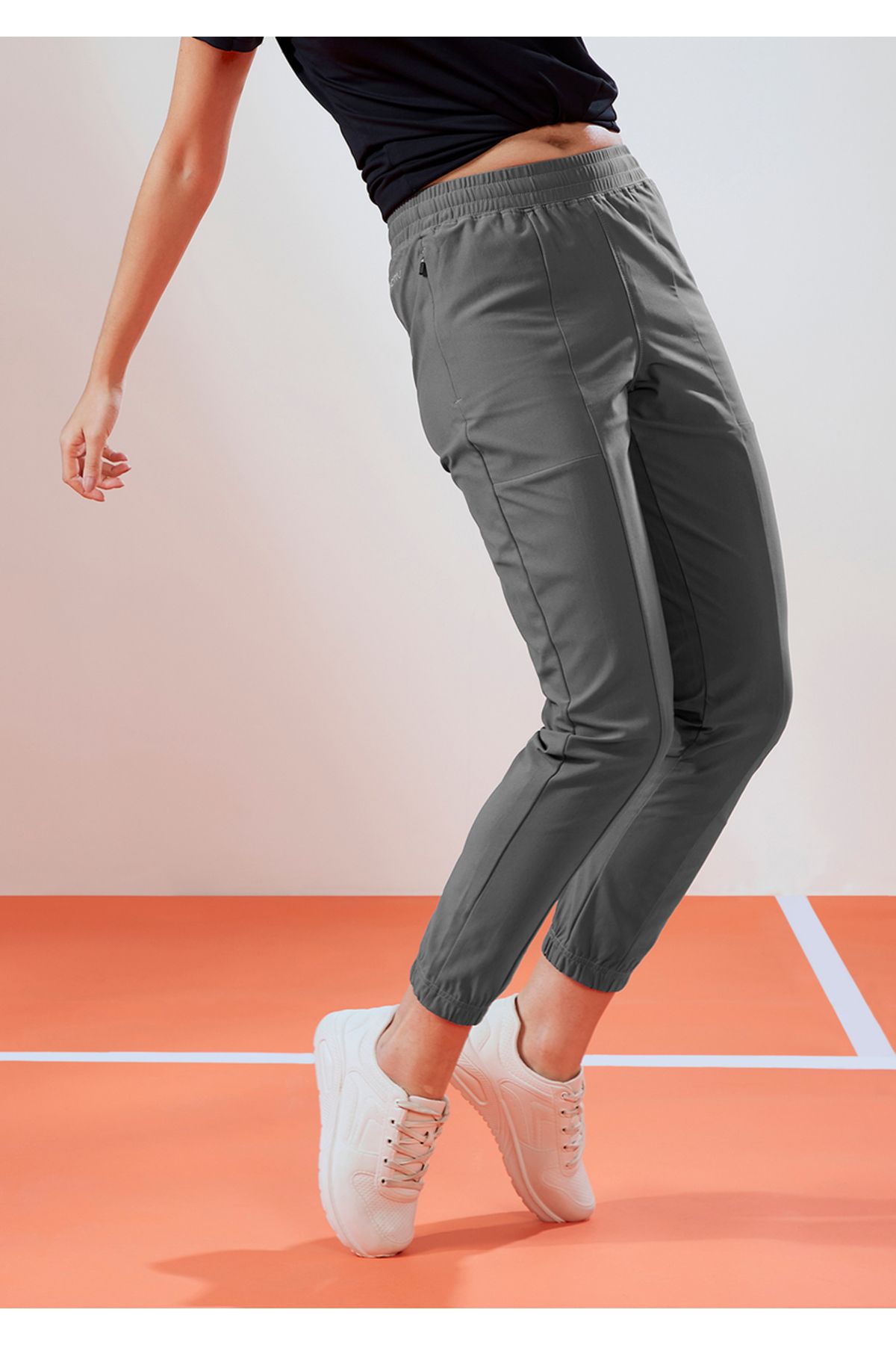 Technosport By Styli-Solid 2-Way Stretch Joggers 3
