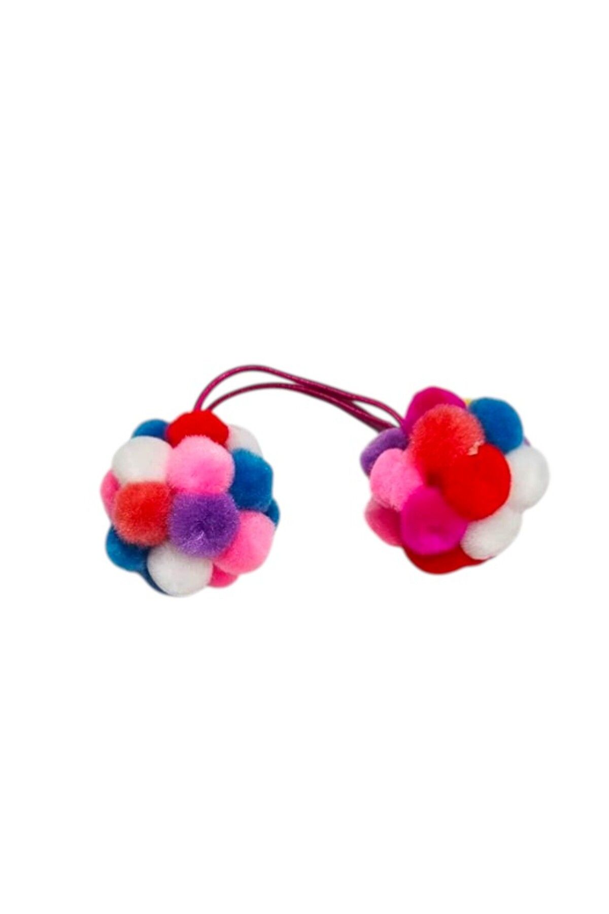 SeaBubbles-Pompom Elastic Children's Buckle Standard Color 4