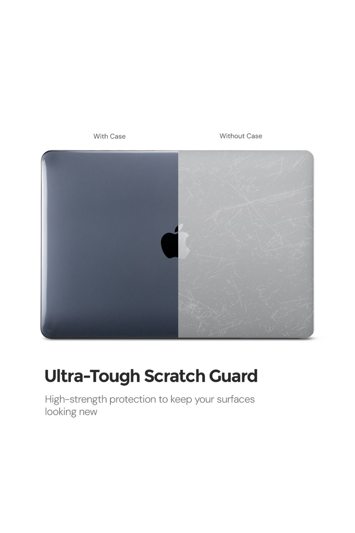 O Ozone-Slim Crystal Hard Case Combo | MacBook Air 15 inch A2941 M2 2023, A3114 M3 2024 Hard Shell Case with 2