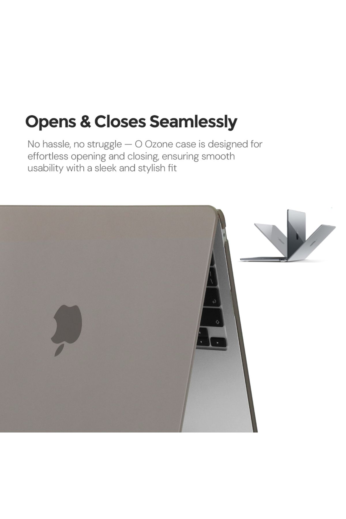 O Ozone-Matte Case Compatible with MacBook Pro 16 inch (A2485)M1 (A2780)M2 (A2991)M3 (A3403,A3186)M4 2021-20 6