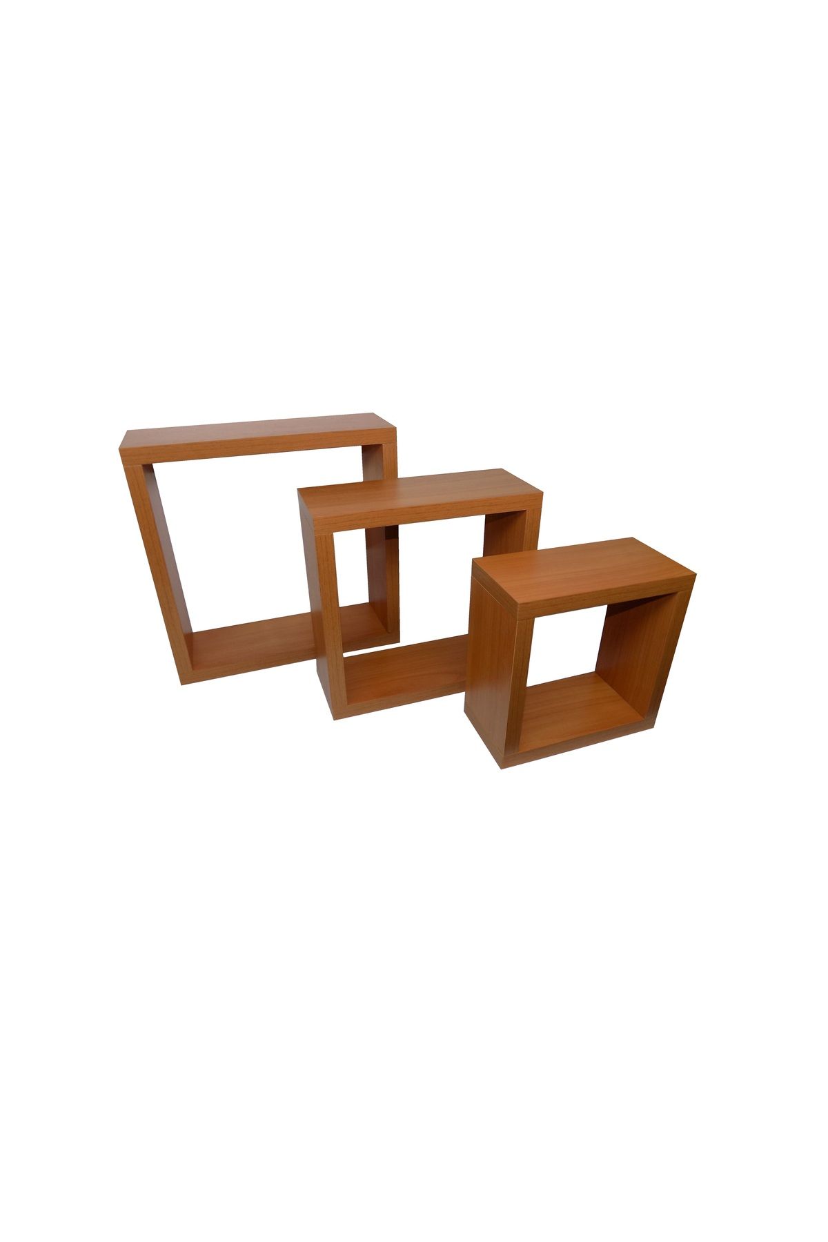 OEM-Set of three wall shelf cubes Cubico Cherry Model CUB 11003 3