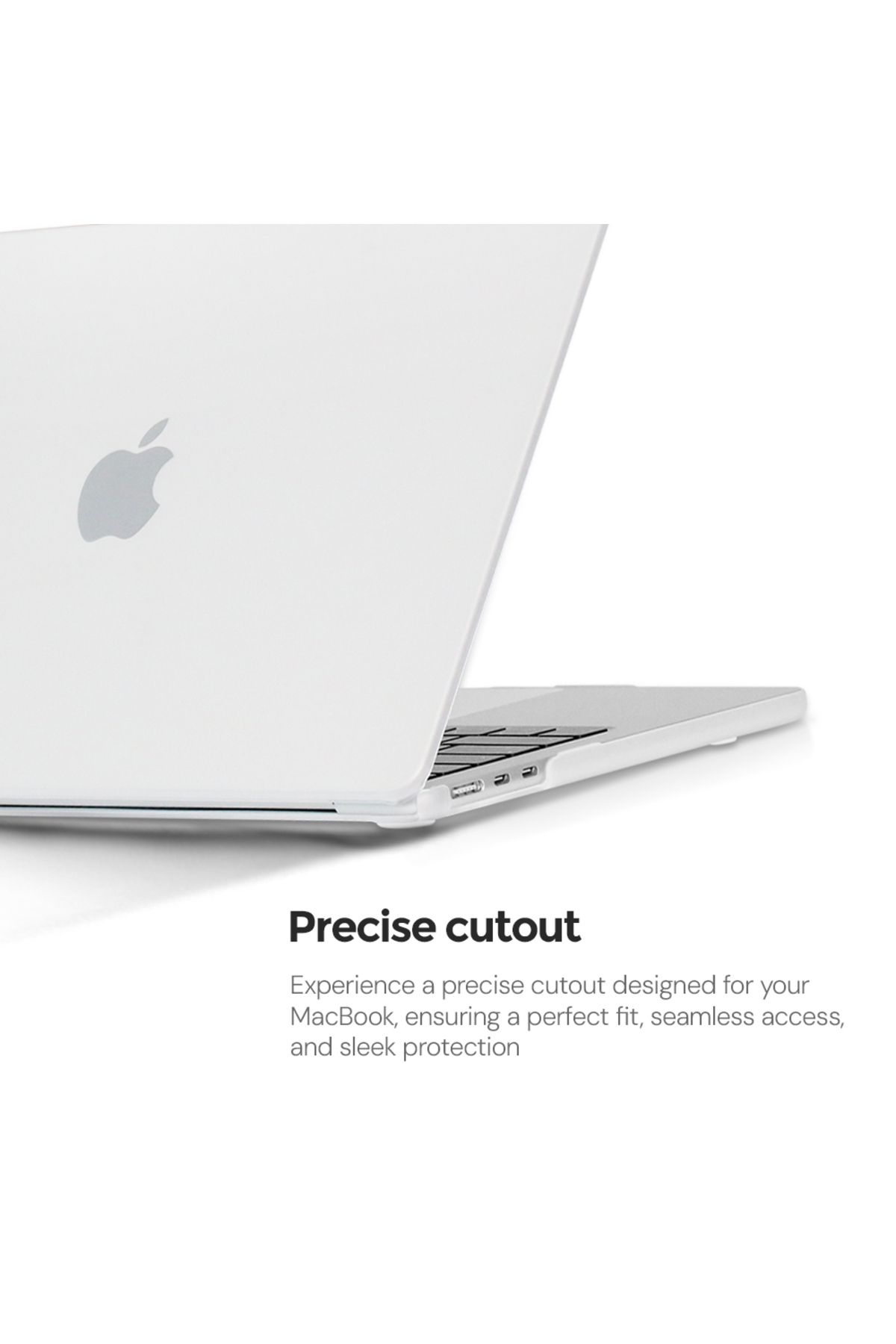 O Ozone-Slim Matte Case Combo | MacBook Air 15 inch A2941 M2 2023, A3114 M3 2024 Hard Shell Case with Keyboa 4