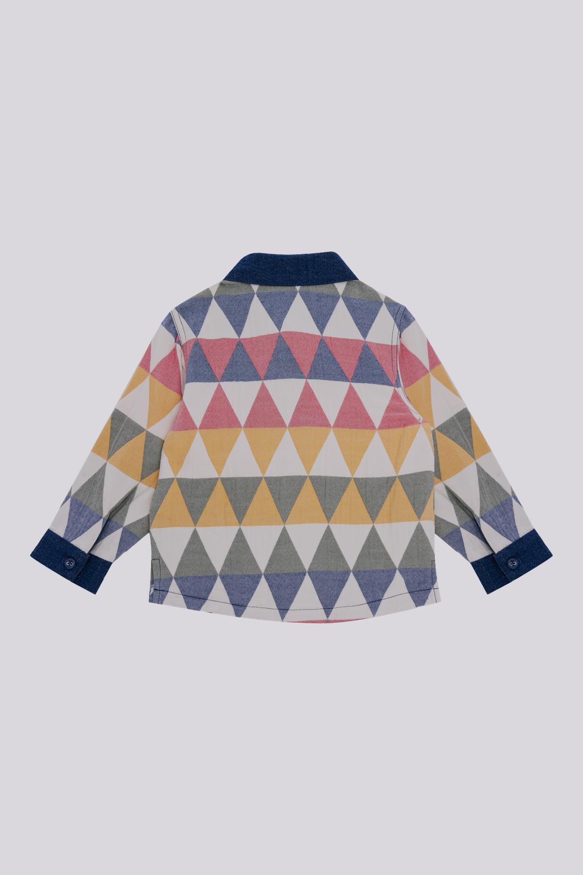 GB Baby BG Store Erkek Bebek Renkli Gömlek fotoğrafı 2 (önizleme)