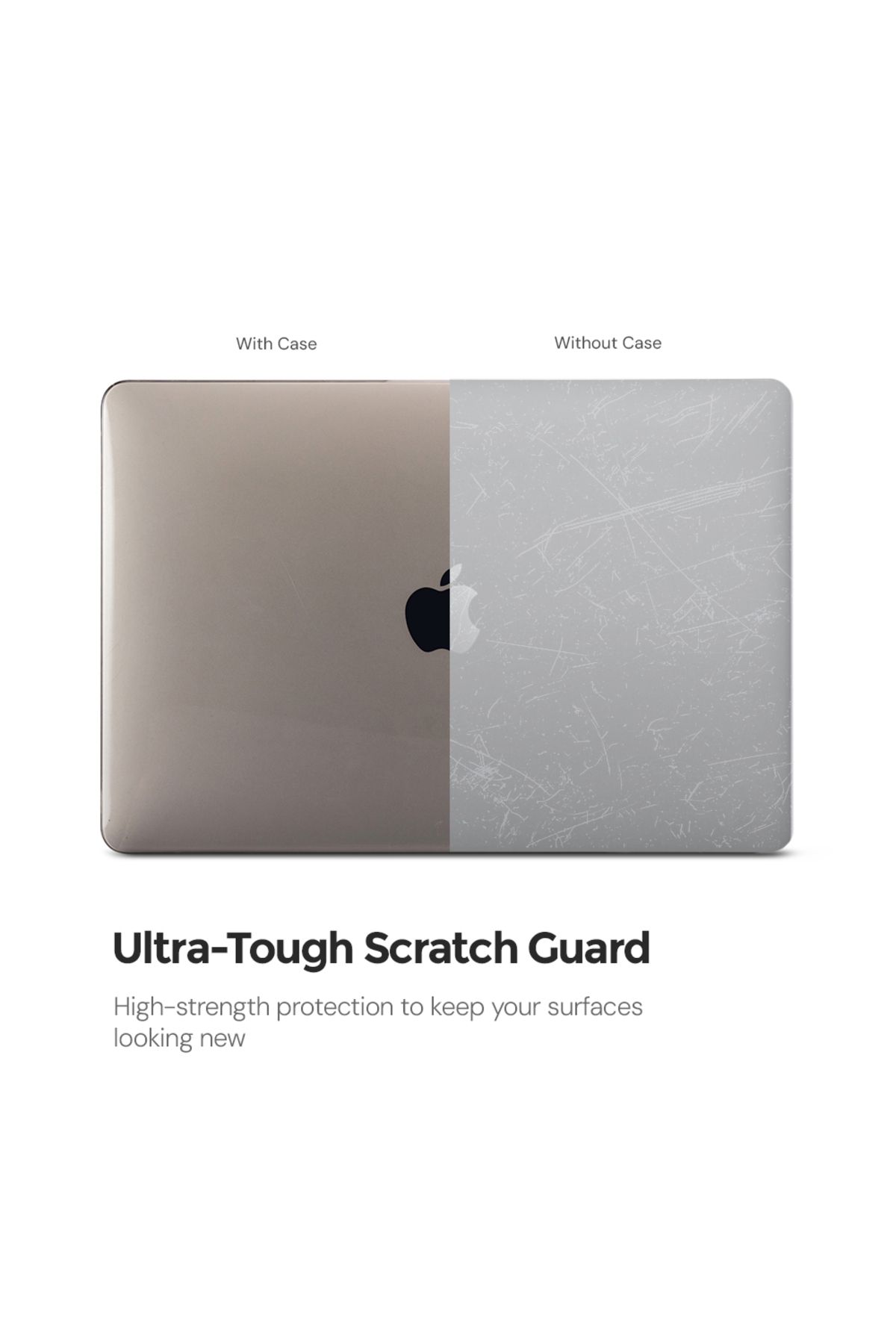 O Ozone-Slim Crystal Hard Case Combo | MacBook Air 15 inch A2941 M2 2023, A3114 M3 2024 Hard Shell Case with 2