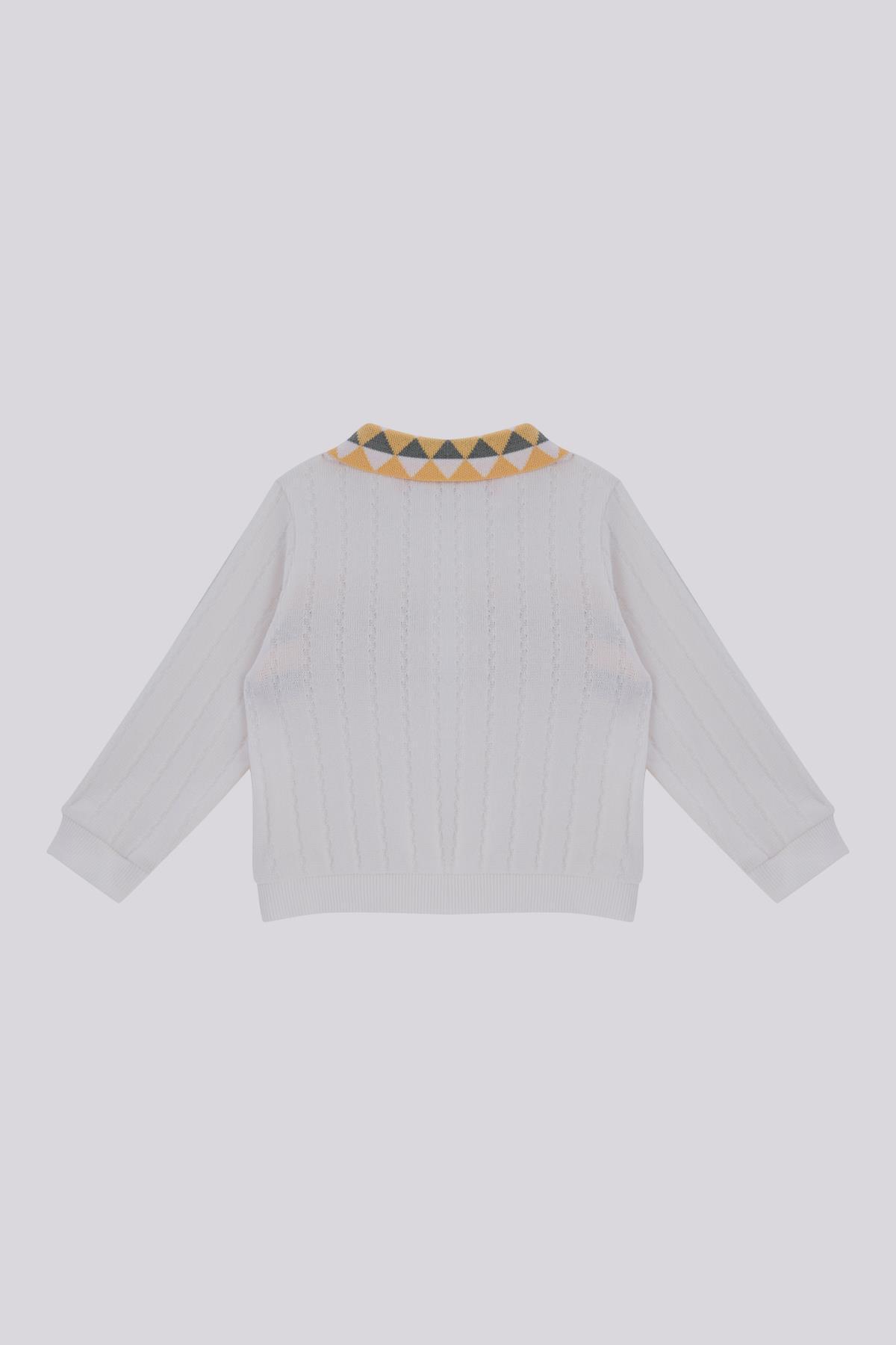 GB Baby BG Store Erkek Bebek Ekru Eşofman Üstü fotoğrafı 2 (önizleme)