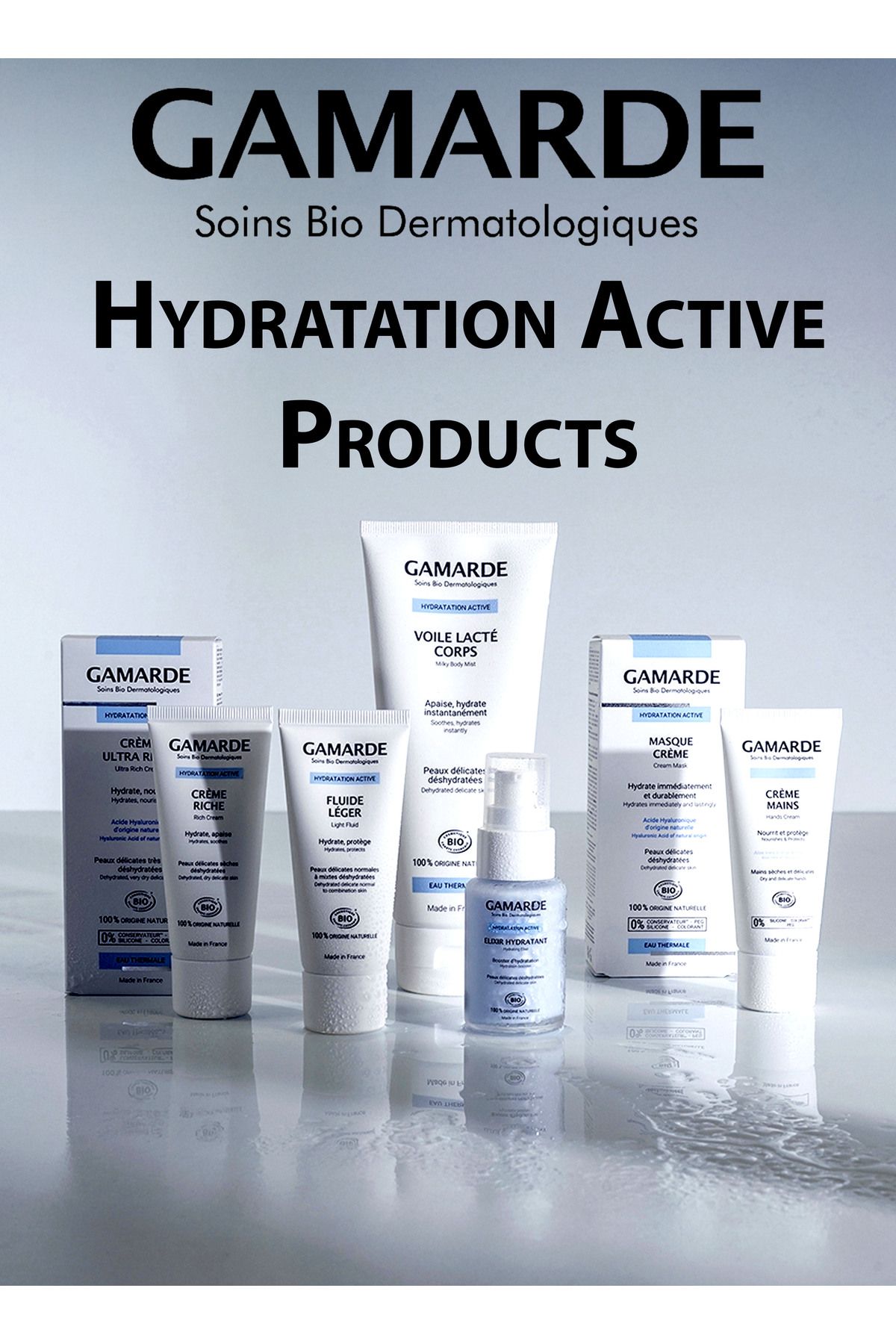 Gamarde-Light Hydrating Face Fluid with Hyaluronic Acid & Argan Oil Non-Greasy Vegan Moisturizer 40ml 7