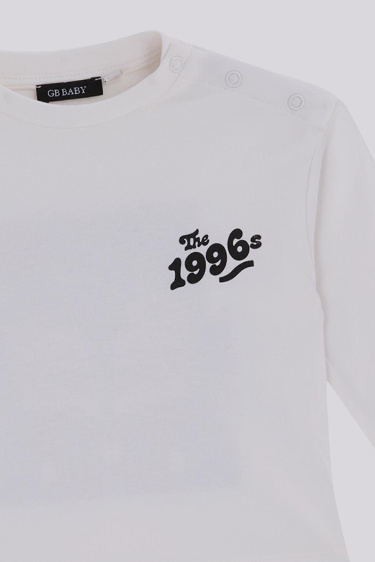 GB Baby BG Store Erkek Bebek Ekru Tshirt fotoğrafı 3 (önizleme)