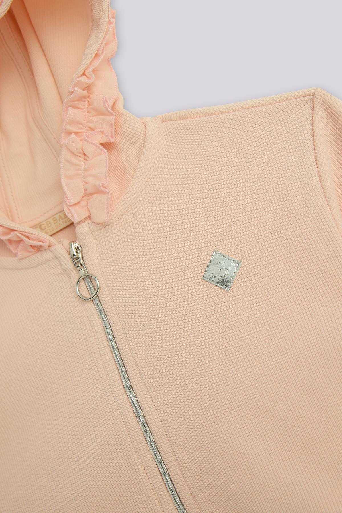 GB Baby BG Store Kız Bebek Pembe Eşofman Üstü fotoğrafı 3 (önizleme)