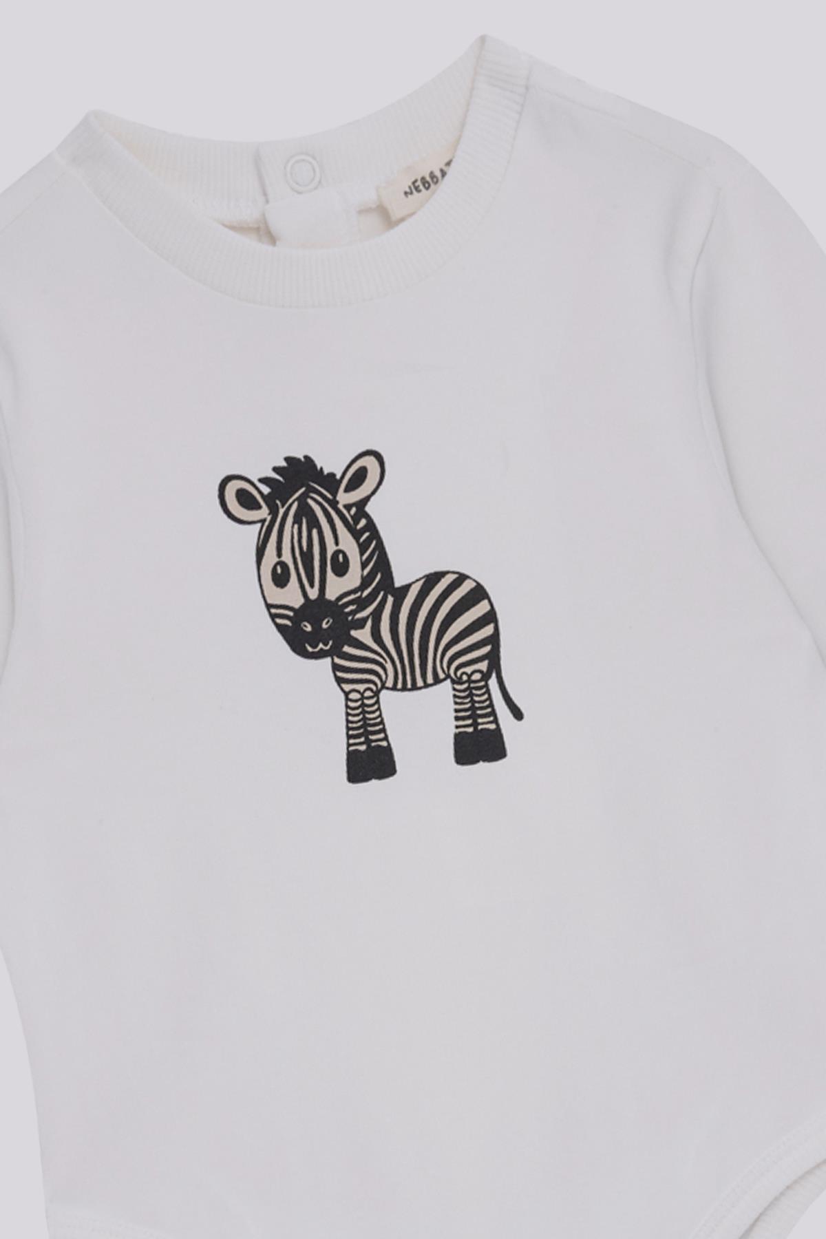 GB Baby BG Store Erkek Bebek Çizgili Eşofman Takım fotoğrafı 3 (önizleme)