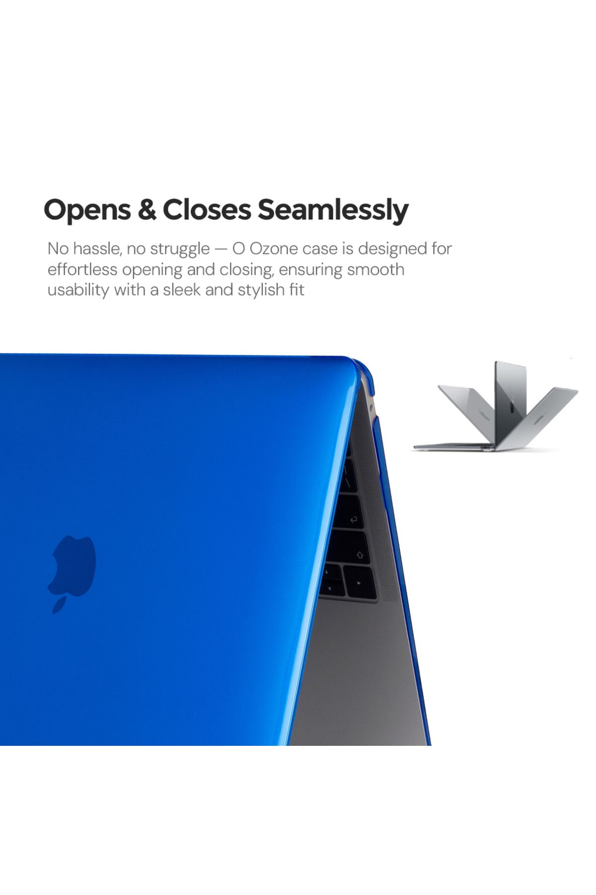O Ozone-Slim Crystal Hard Case Combo | MacBook Pro 16 inch A2485 M1 2021 A2780 M2 A2991 M3 2023 A3403, A3186 6