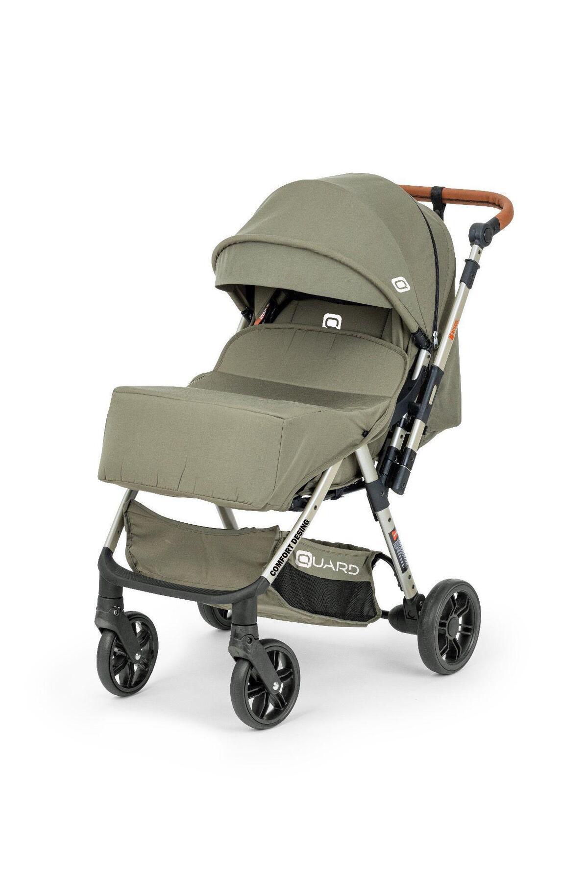QUARD Pixel Çift Yönlü Tam Yatak Olabilen Bebek Arabası ( Kışlık Ayak Örtüsü Ve Yağmurluk Hediyeli) fotoğrafı 2 (önizleme)