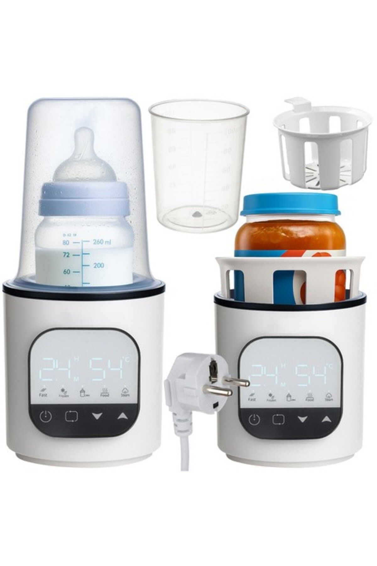 zola-5in1 bottle warmer, sterilization/heating/defrosting function, 45–80°C, touch control 1