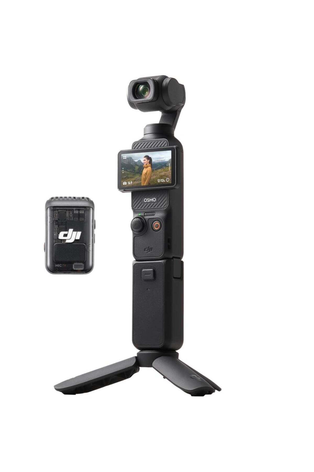 DJI-Osmo Pocket 3 Creator Combo, Vlogging Camera with 1'' CMOS & 4K/120fps Video, 3-Axis Stabilizati 1
