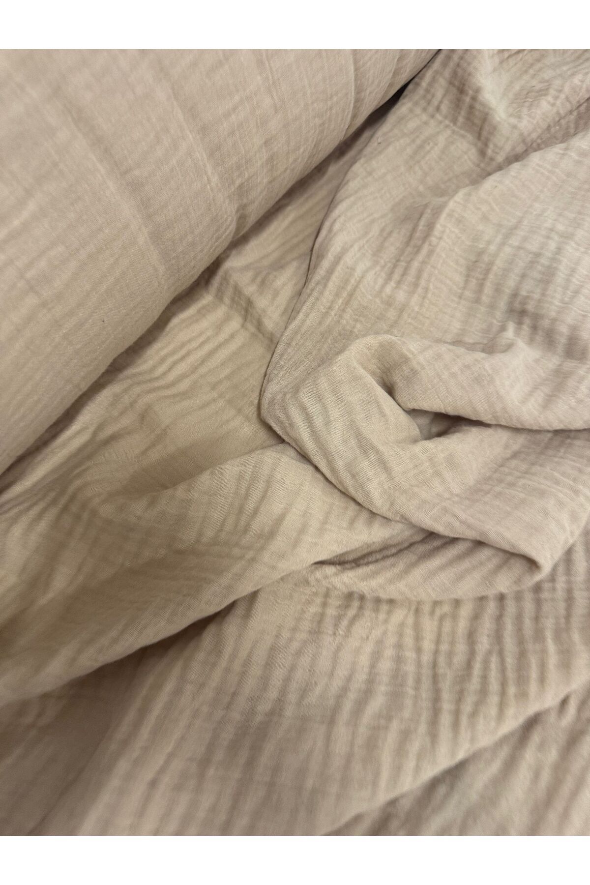 Niks Home-100% Organic Cotton Double Layer Muslin Fabric |   Multipurpose |   1 Meter |   Width: 150cm 3