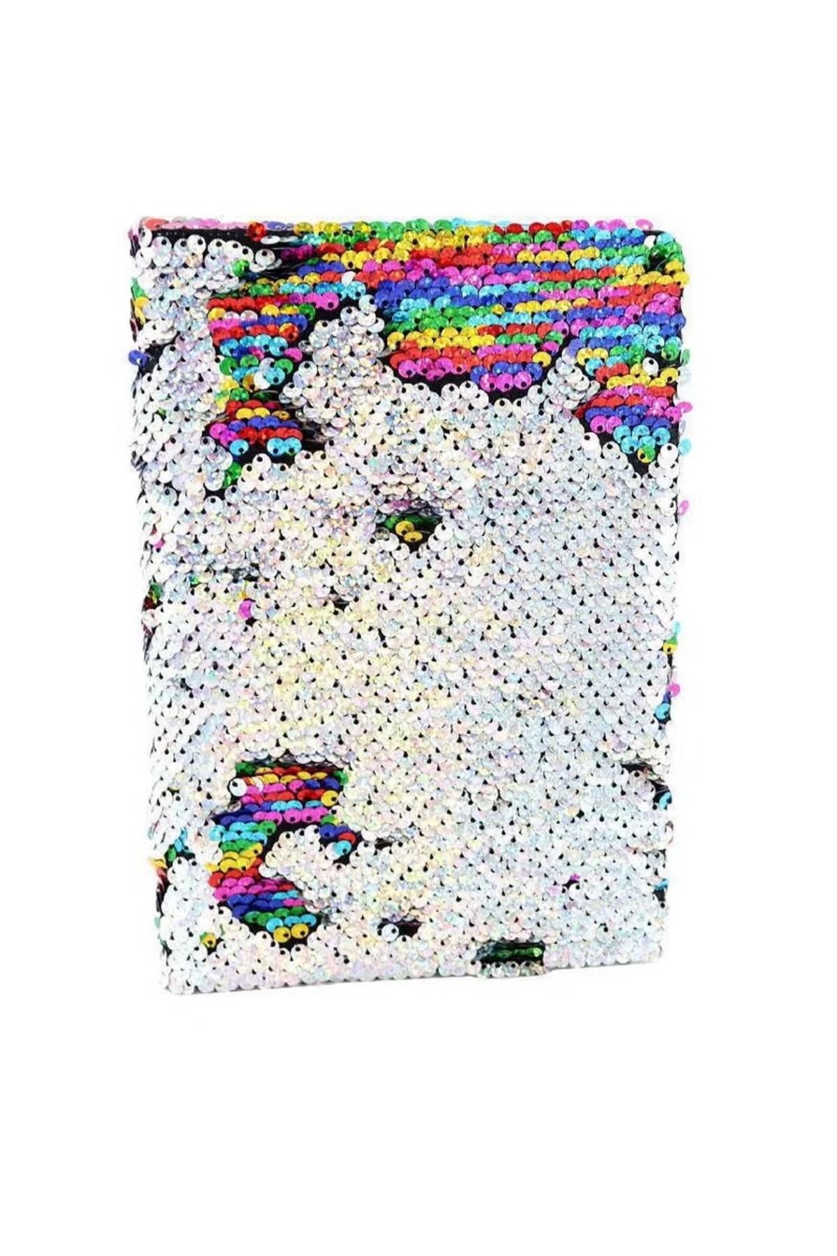 Roco-Unicorn Sequin Notebook – A5, 96 Sheets, Reversible Glitter Cover, Cute & Fun Journal 1