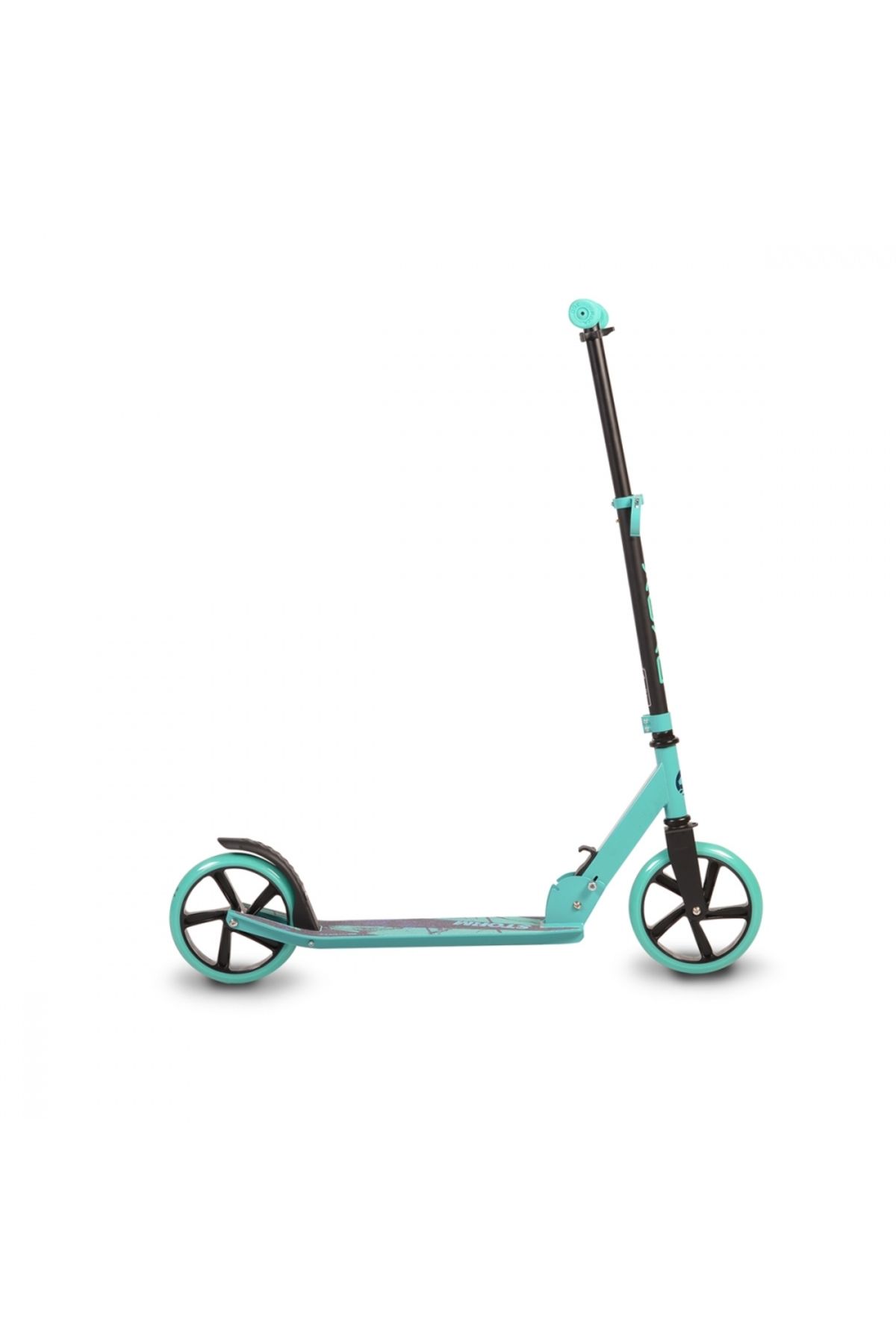 byox-Folding scooter with aluminum frame, adjustable handlebar Storm Turquoise recommended from 5 years old 7