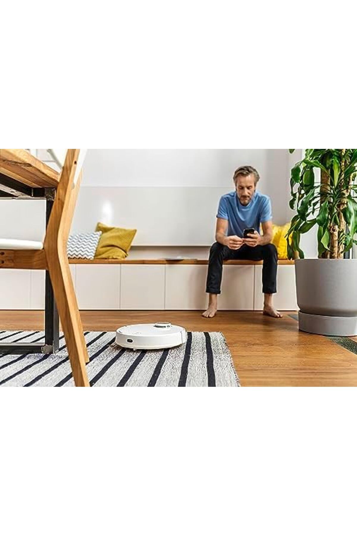 Karcher-Kärcher RCV3 Smart Robot Vacuum Cleaner & Mop, Self-Charging, Strong Suction with Automated Lidar N 4