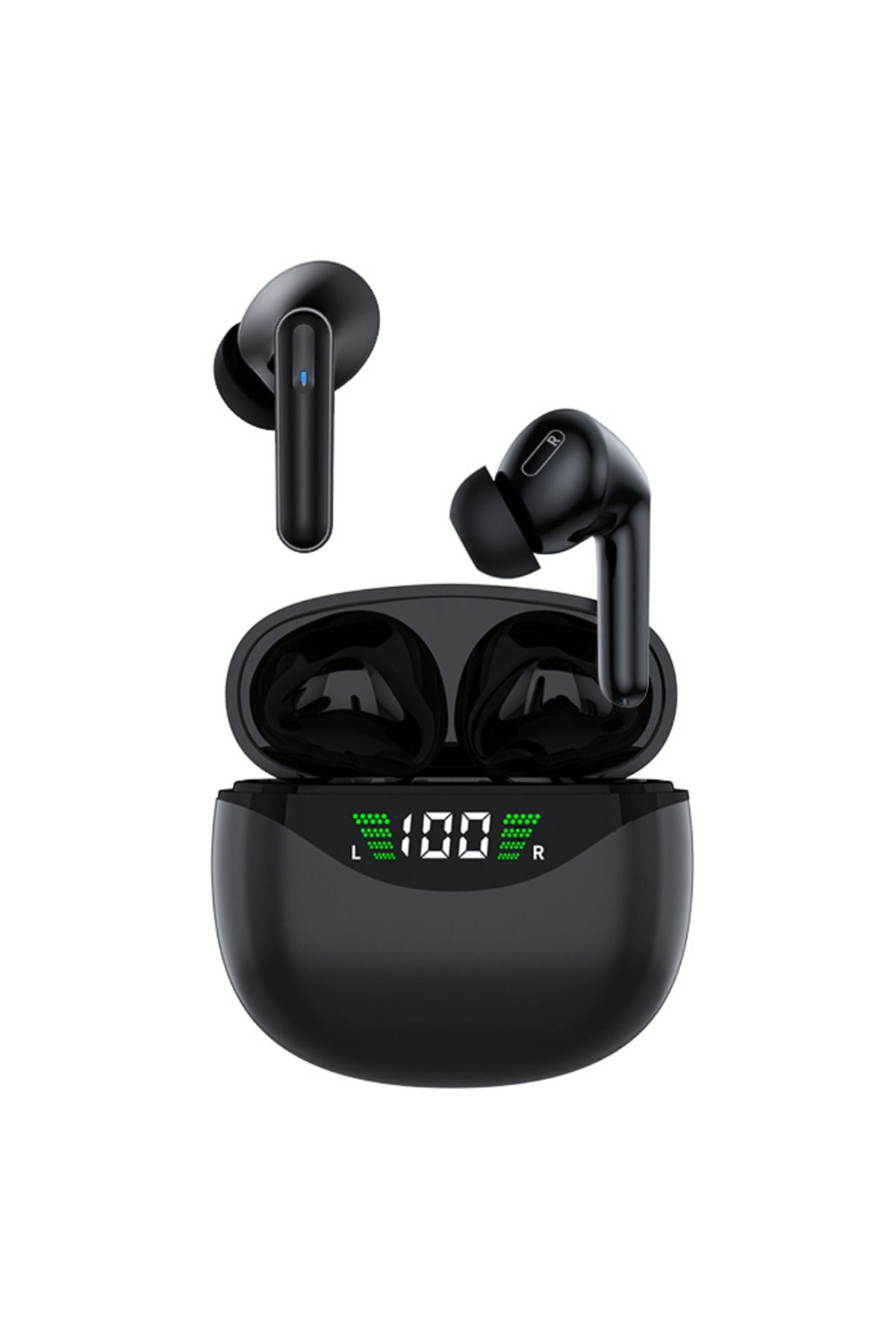 OEM-Bluetooth 5.3 Wireless Earbuds EM-VG121 with Active Noise Cancellation, Smart Touch Control, Black 1