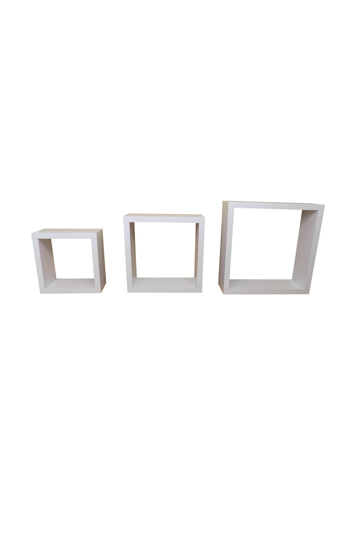 OEM-Set of three wall shelf cubes Cubico White Model CUB 11004 4