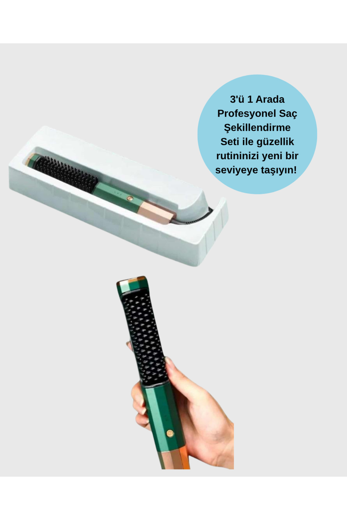 teknodayım-Professional hair styling device - 140 ° F–400 ° F heat range 3